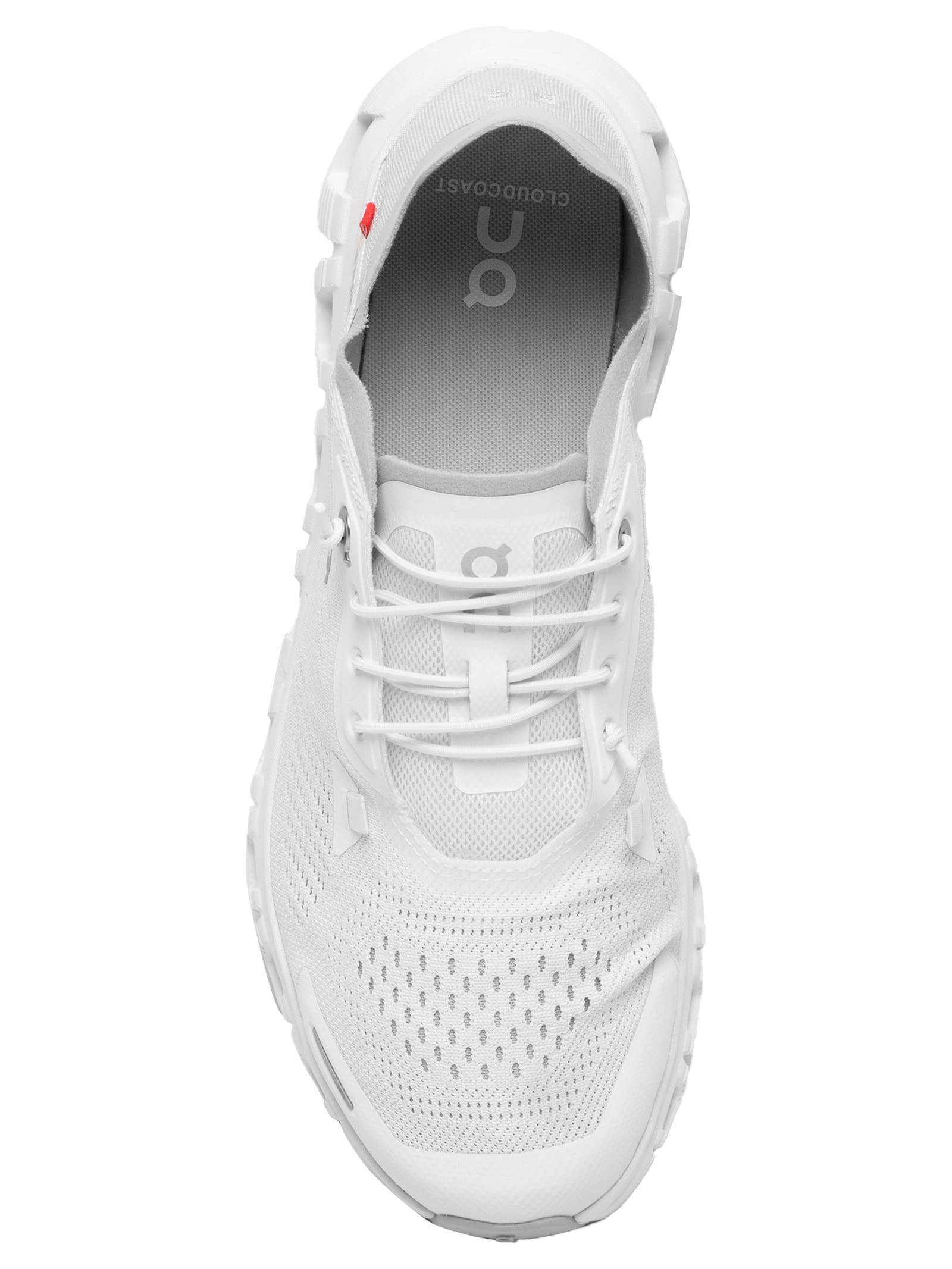 On Running - Tênis Feminino Cloud 6 Coast - Branco On Running - Tênis Feminino Cloud 6 Coast - Branco