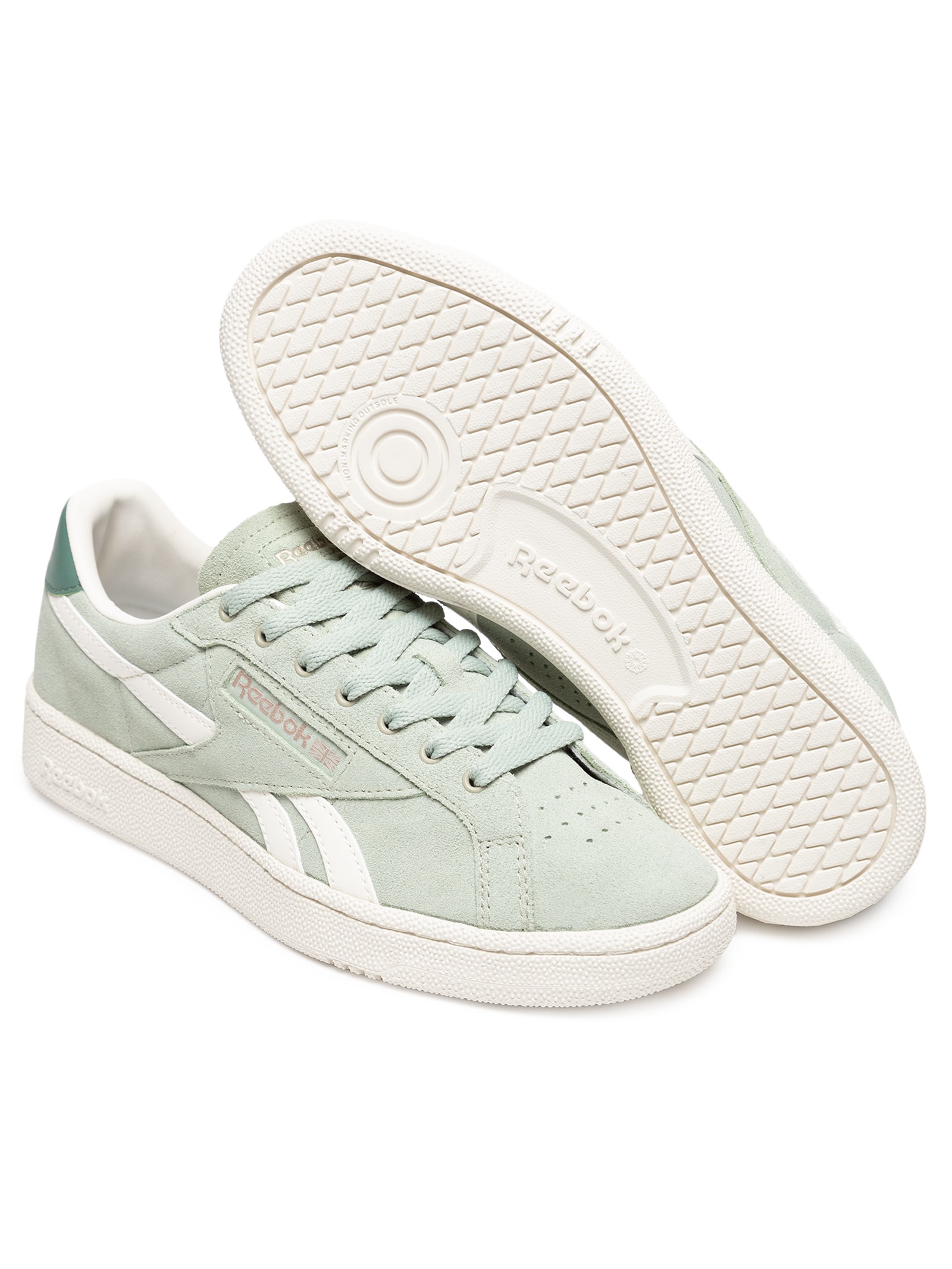 Reebok - Tênis Feminino Club C Grounds UK - Verde