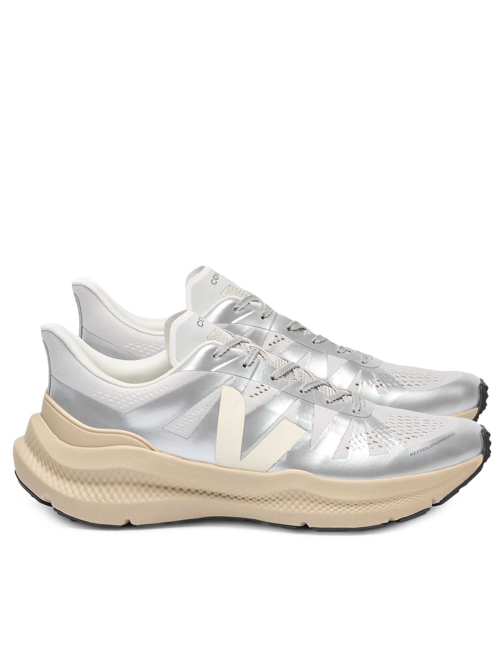 Tênis Feminino Condor 3 Adv Prateado Veja