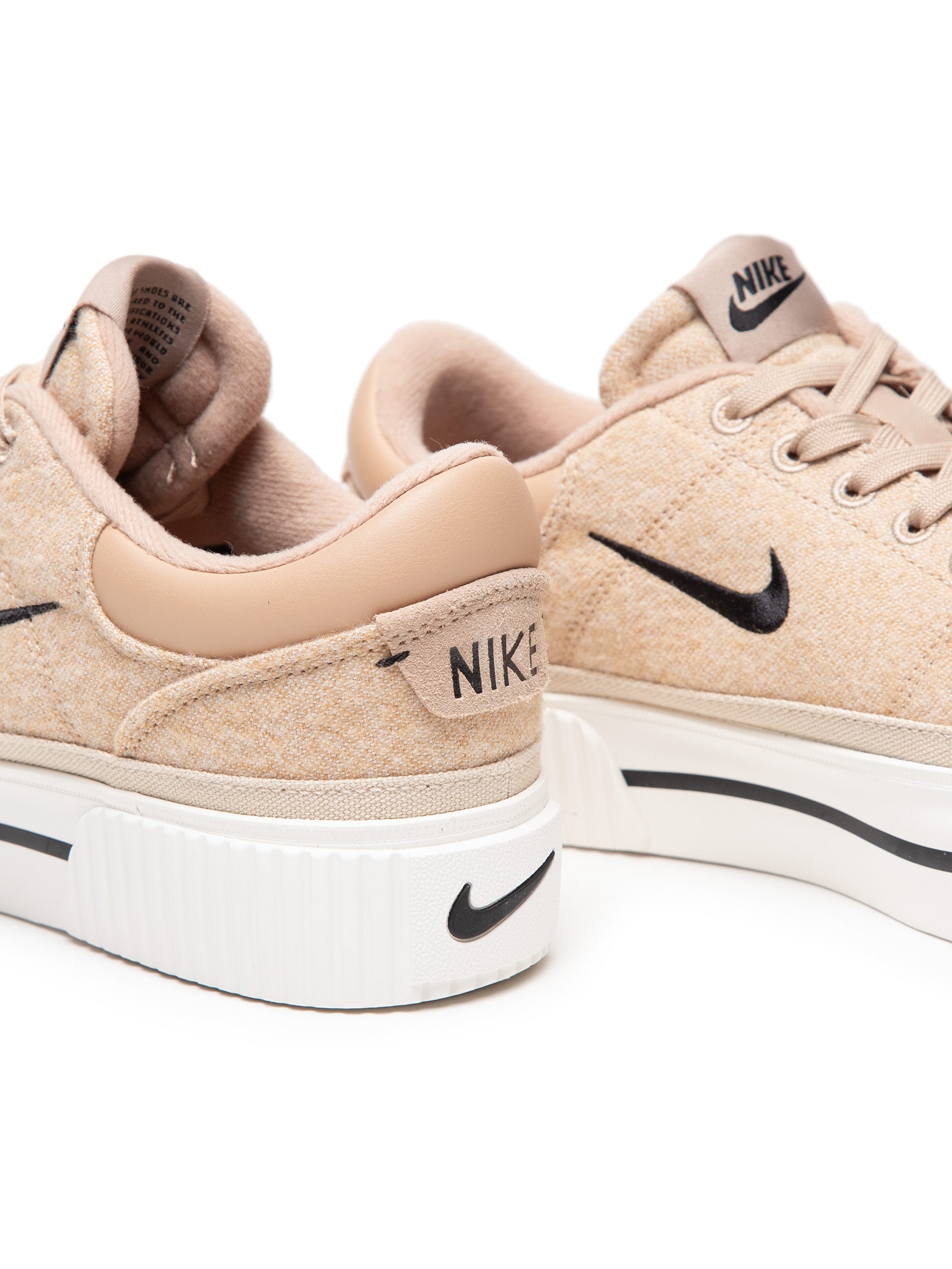 Nike Tênis Feminino Court Legacy Lift Bege