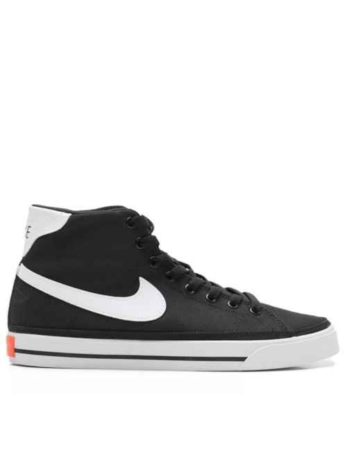 Tênis Feminino Court Legacy Mid - Preto