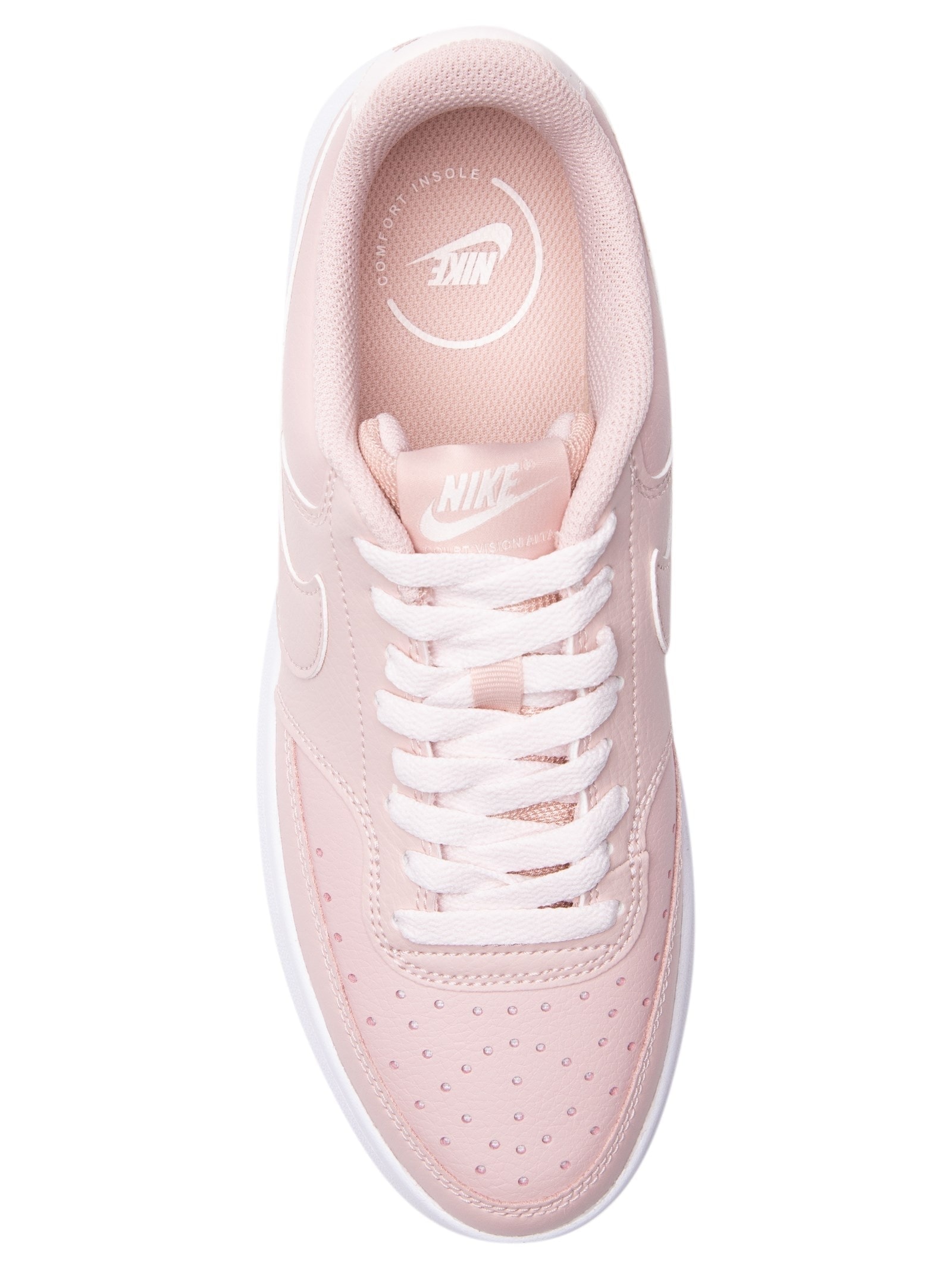 Tênis Feminino Court Vision Alta Ltr Rosa Nike
