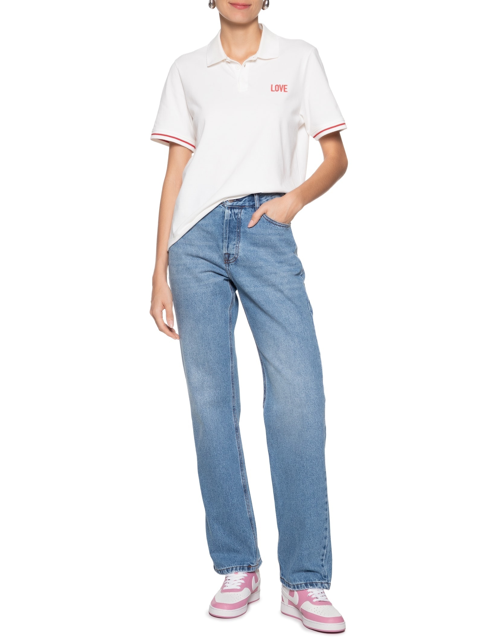 Tênis Feminino Court Vision Lo Rosa Nike