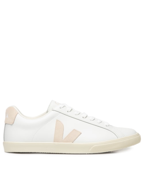 Tênis Feminino Esplar Leather Extra White Sable – Bege