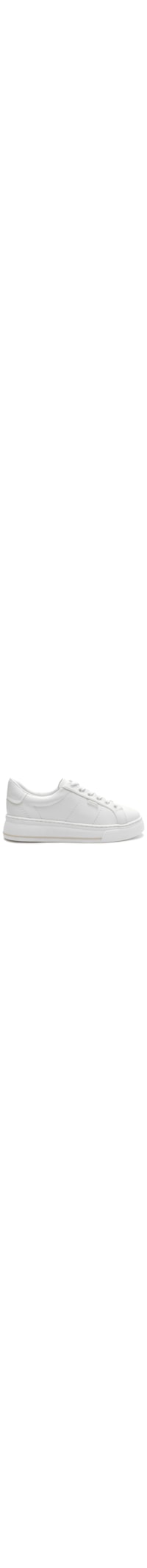 Tênis Feminino Flatform Com Detalhe Na Sola - Branco