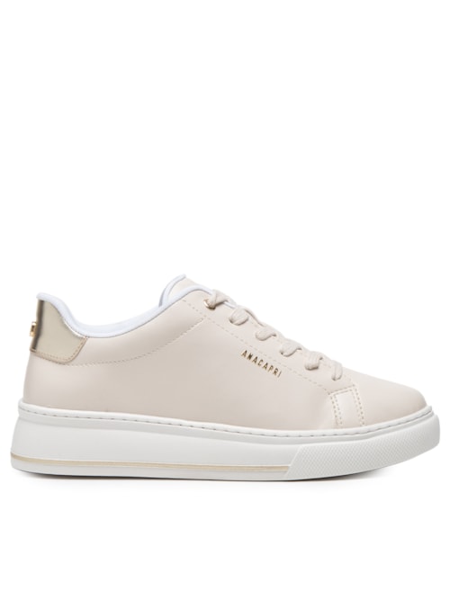Tênis Feminino Flatform - Off White
