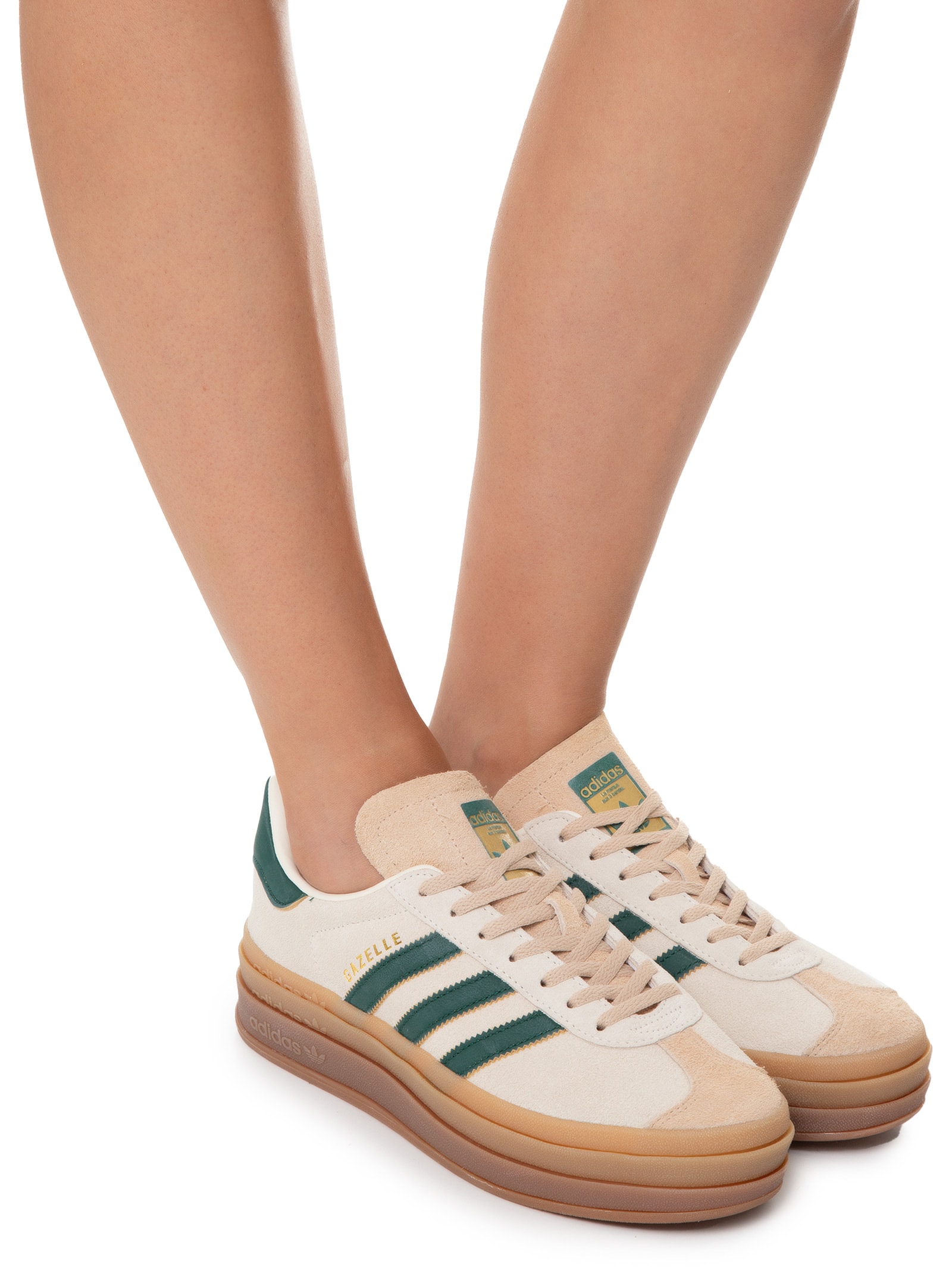 Tênis Feminino Gazelle Bold Bege Adidas Originals