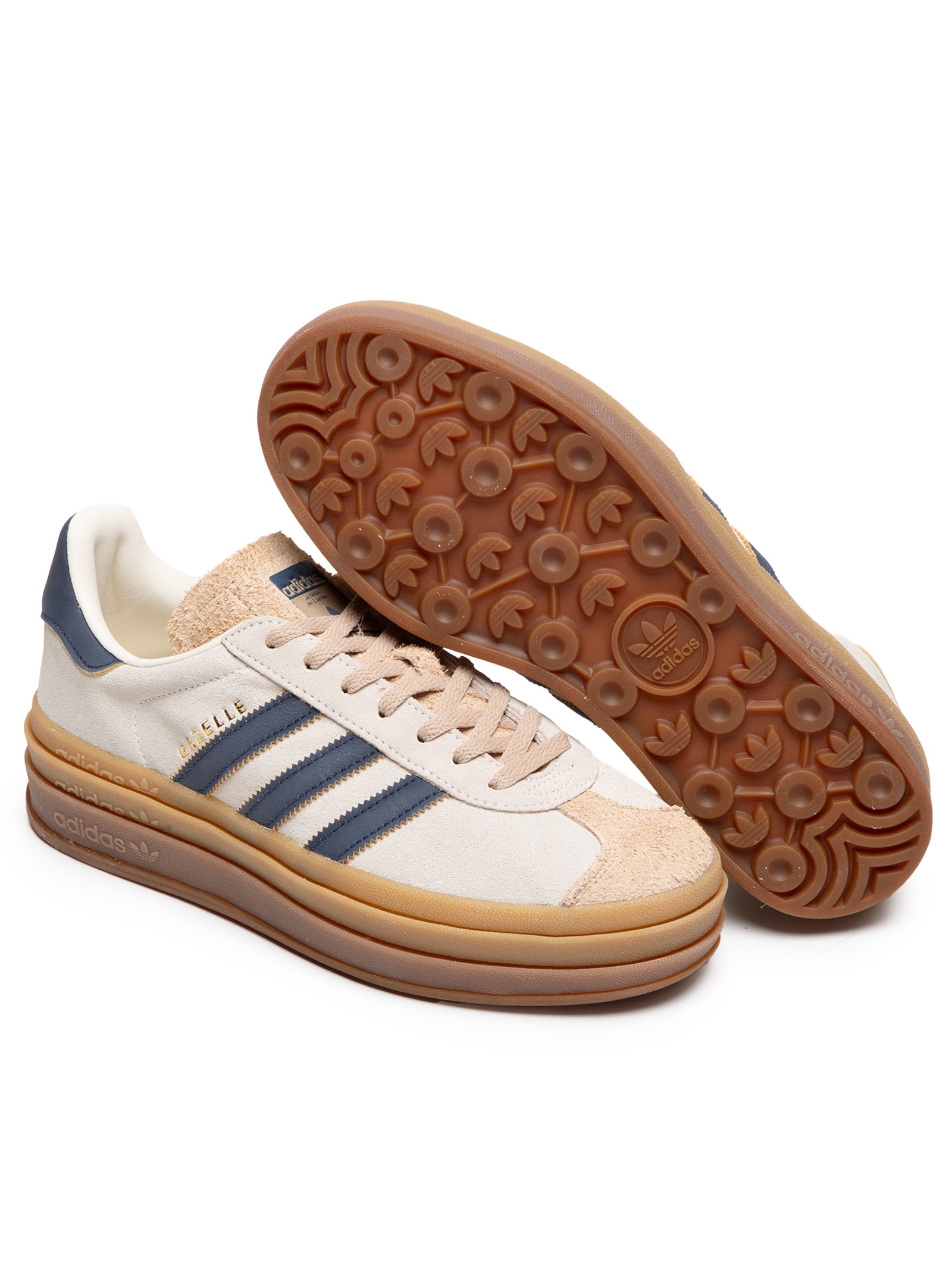 Adidas Originals - Tênis Feminino Gazelle Bold - Bege