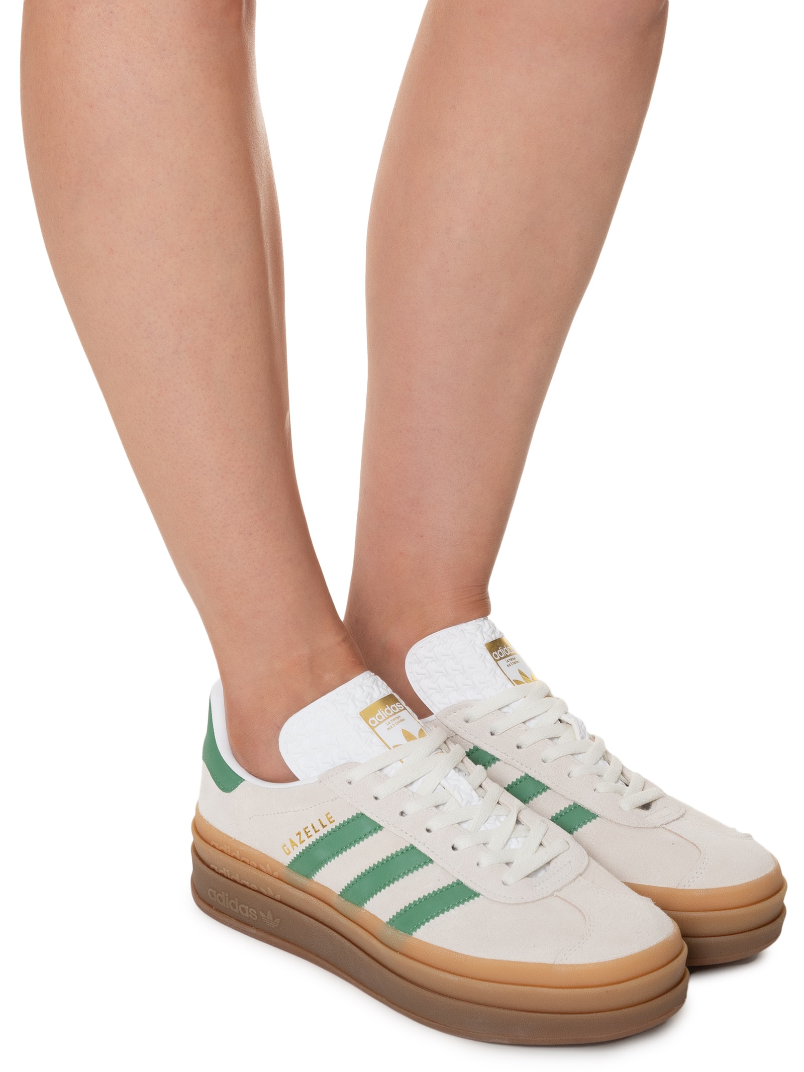 Adidas Originals - Tnis Feminino Gazelle Bold - Off White Adidas Originals - Tnis Feminino Gazelle Bold - Off White