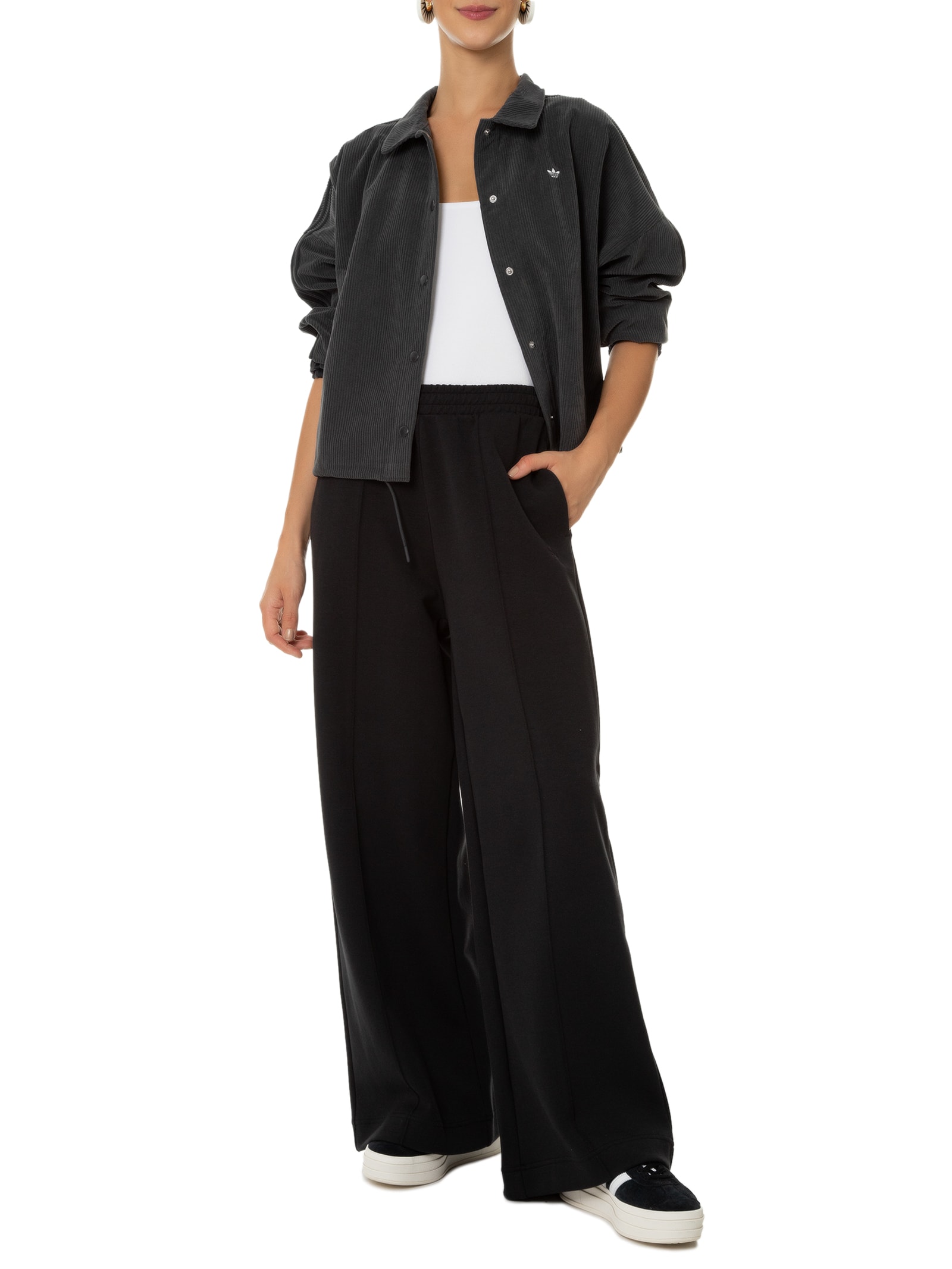 Tênis Feminino Gazelle Bold Preto Adidas Originals