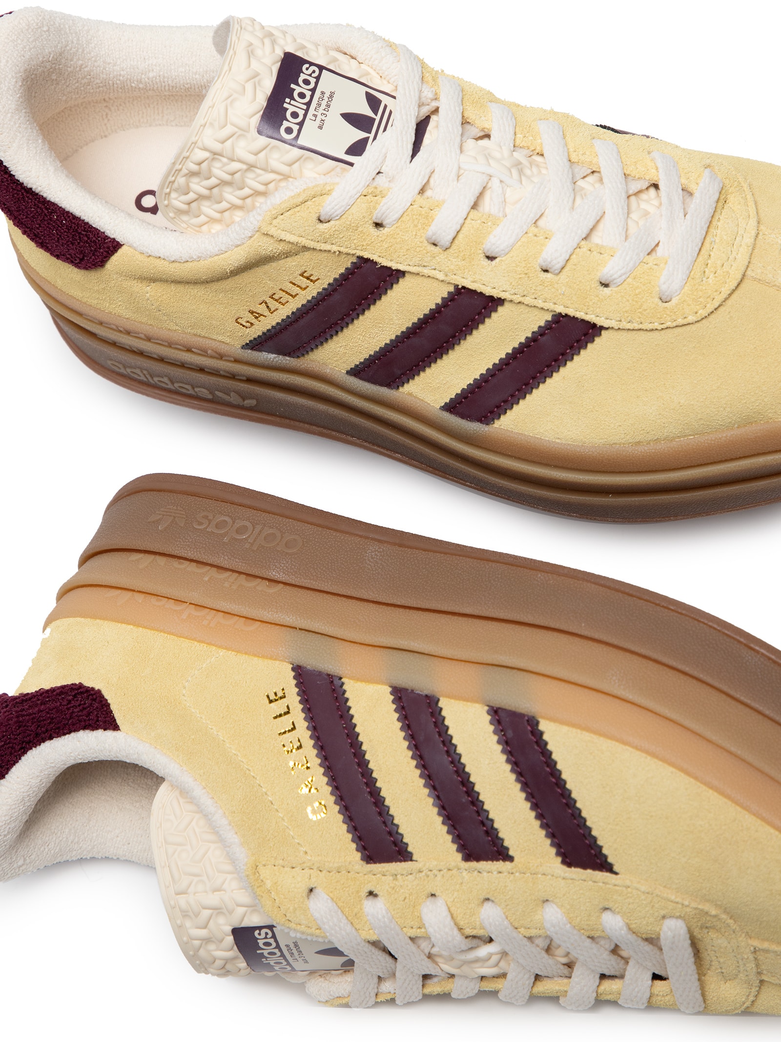 Tênis Feminino Gazelle Bold W - Adidas Originals - Amarelo