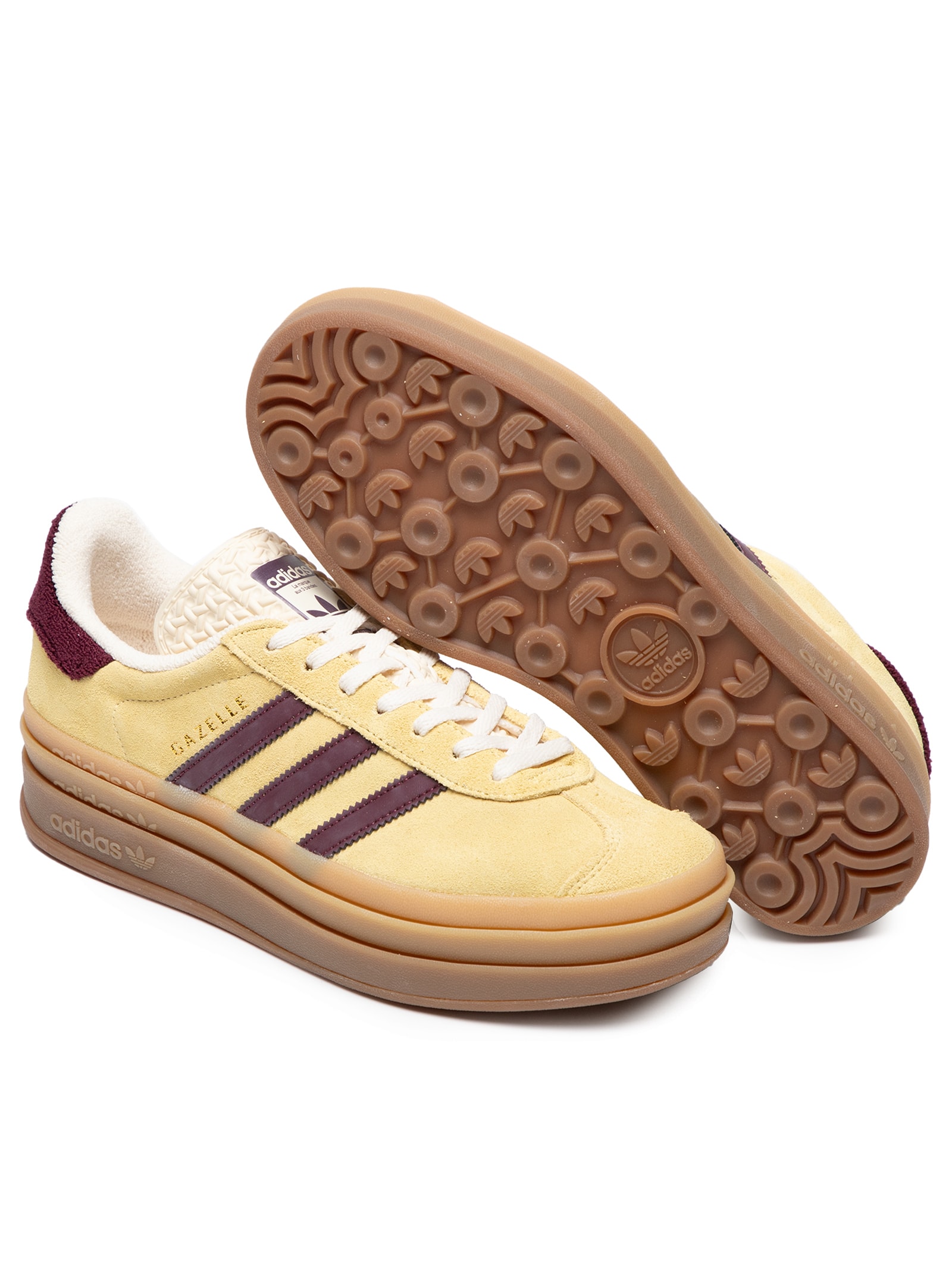 TΓͺnis Feminino Gazelle Bold W Adidas Originals Amarelo
