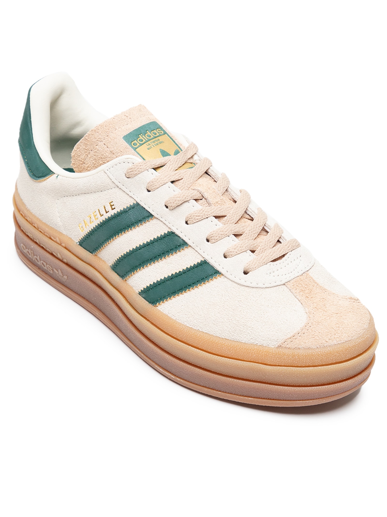 Tênis Feminino Gazelle Bold W- Adidas Originals - Bege