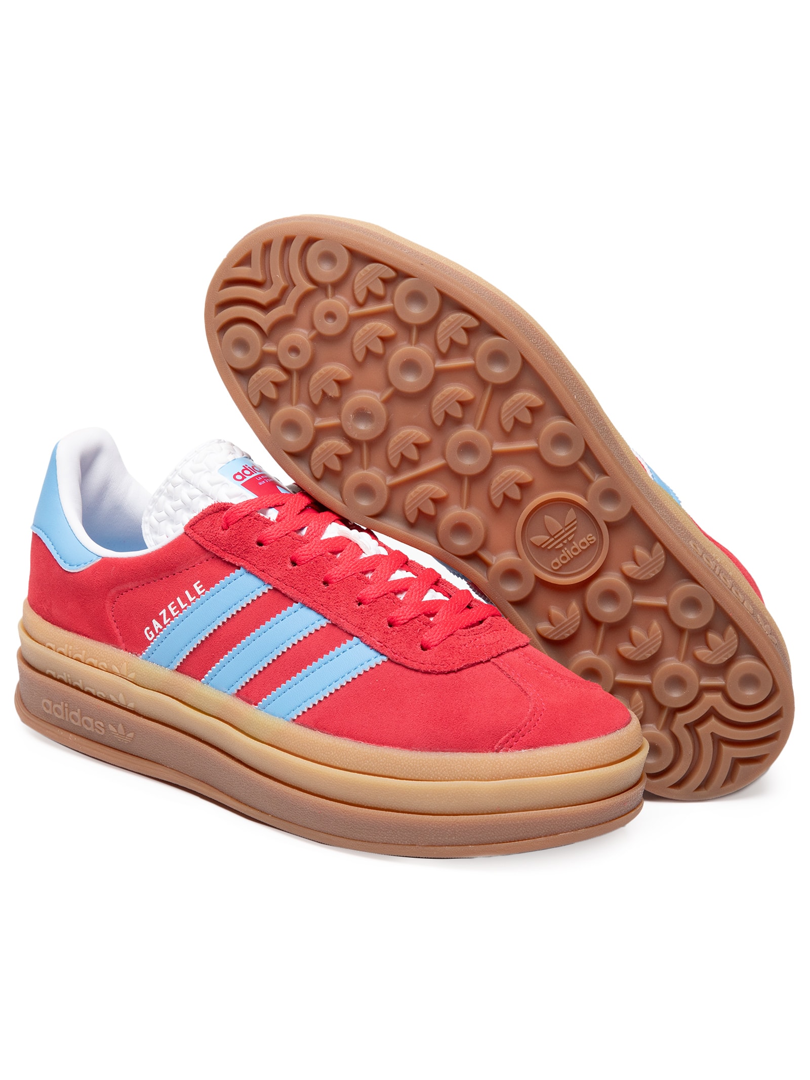 Tênis Feminino Gazelle Bold W - Adidas Originals - Vermelho