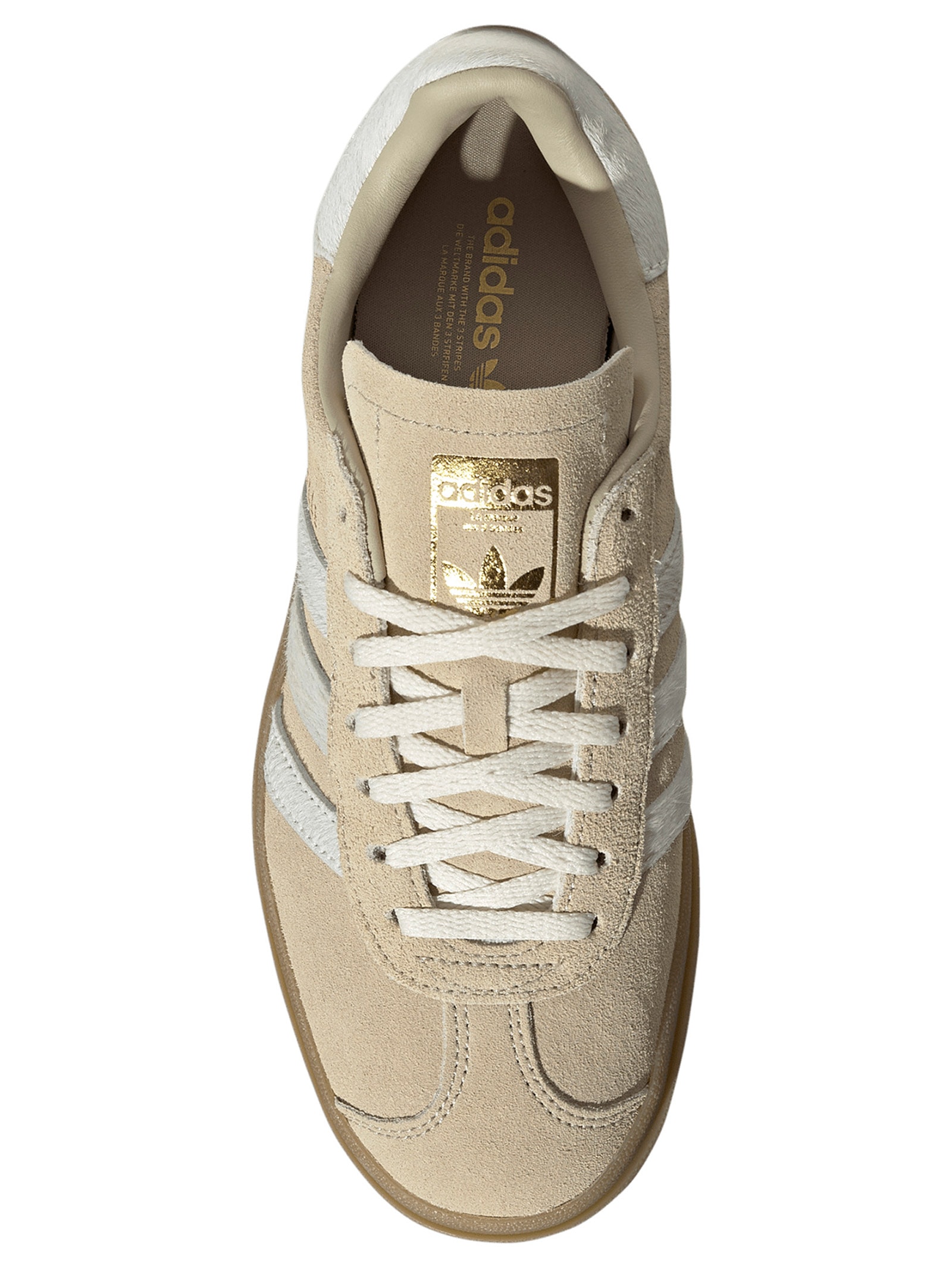 Tênis Feminino Gazelle Bold – Bege Adidas Originals