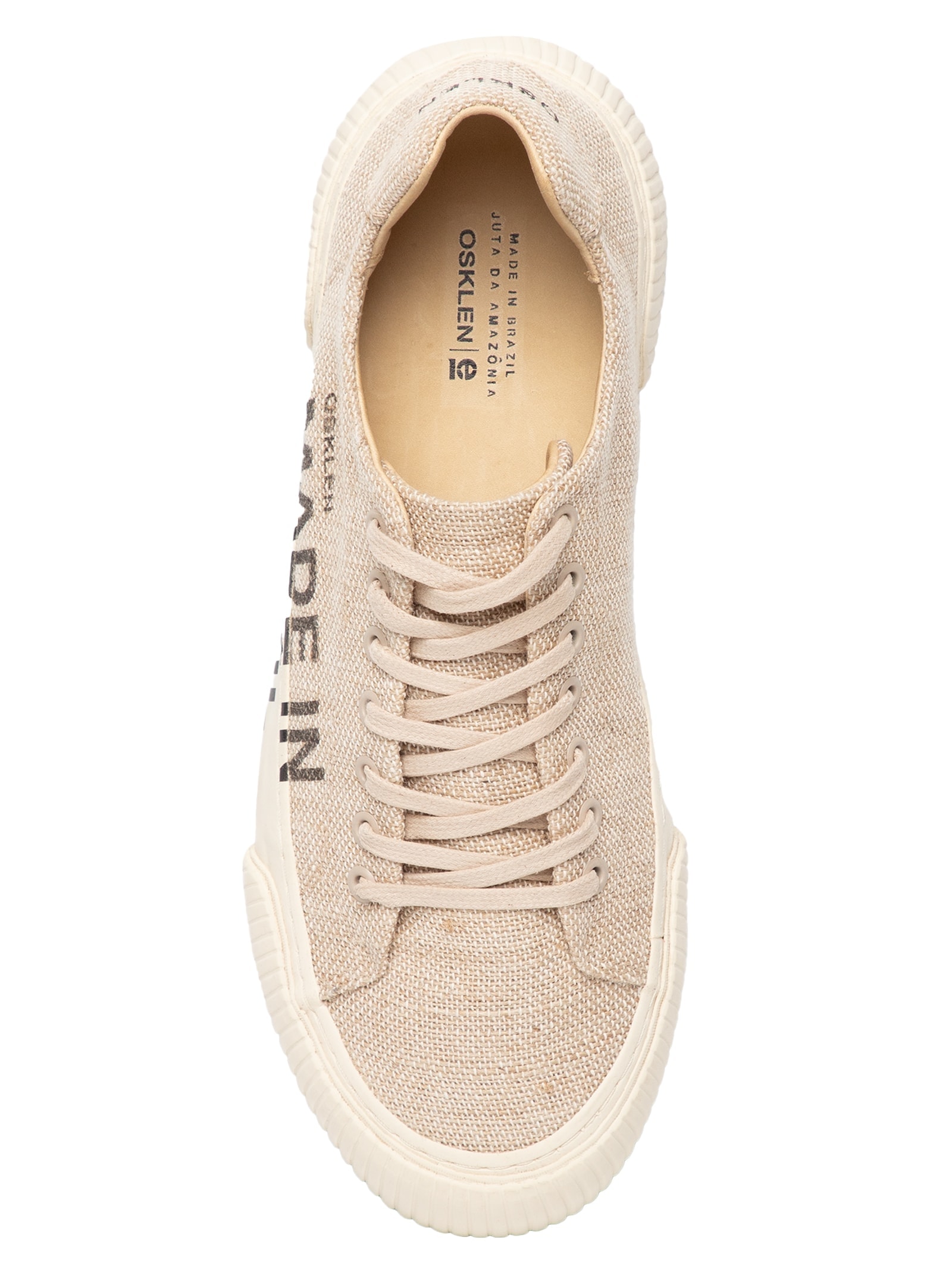 Tênis Feminino Juta Made In Brazil Bege Osklen