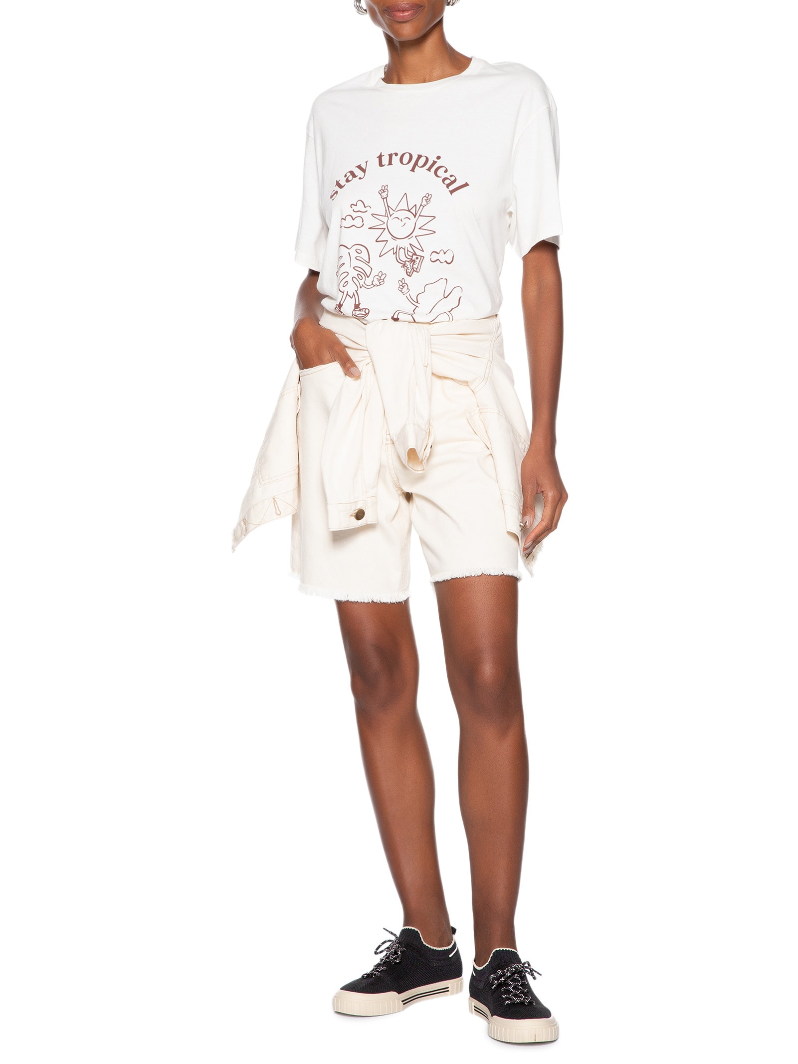 Tênis Feminino Knit Alê Preto Anacapri