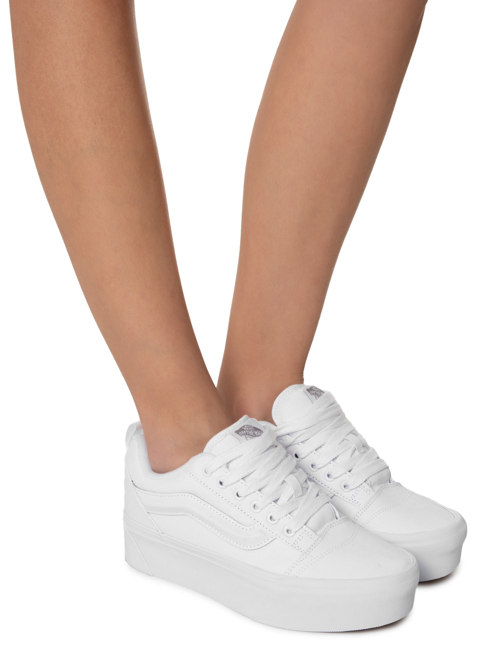 Tênis Feminino Knu Stack Nineties Pine Branco  Vans