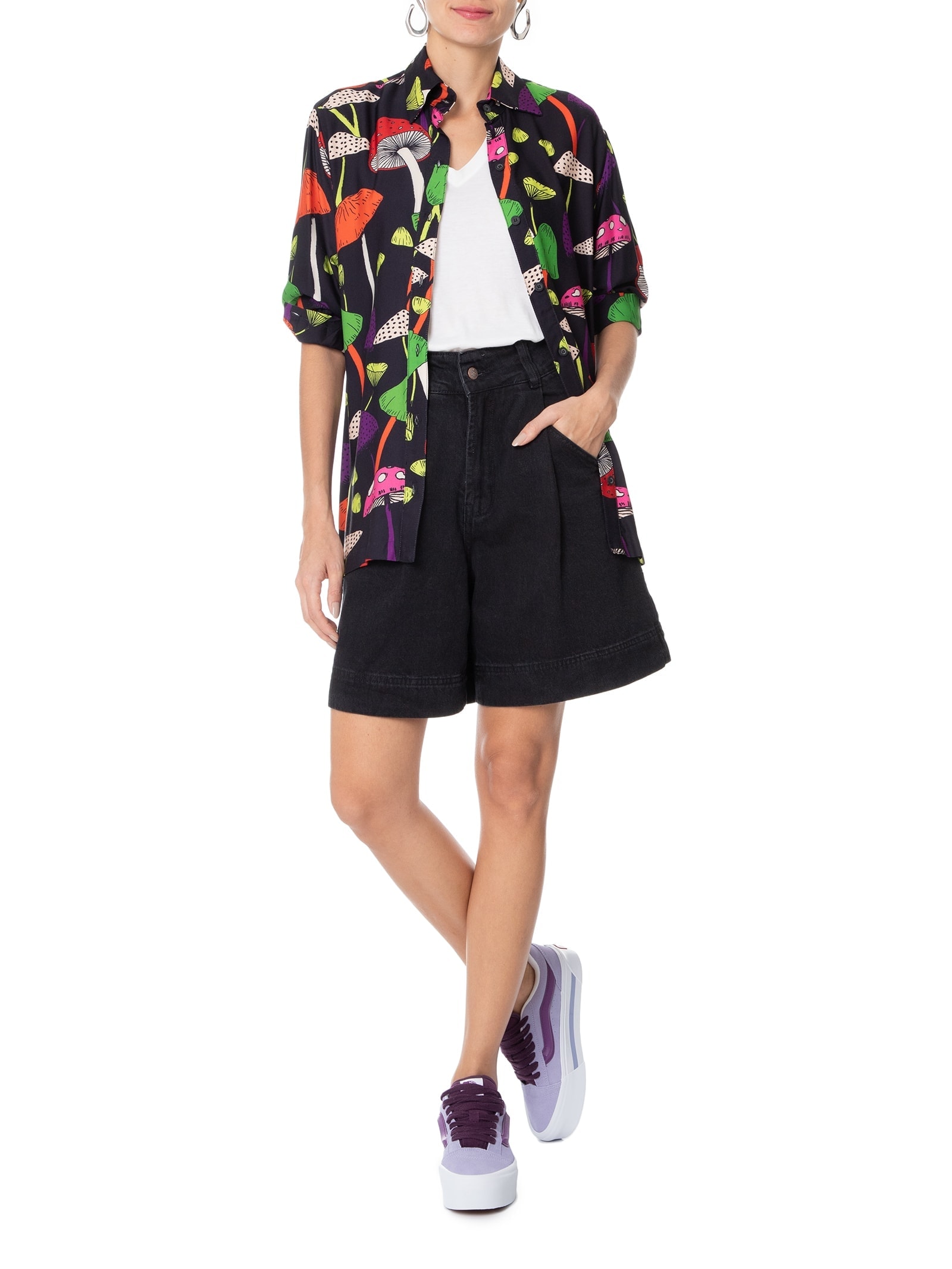 Tênis Feminino Knu Stack Nineties Verbena Roxo Vans