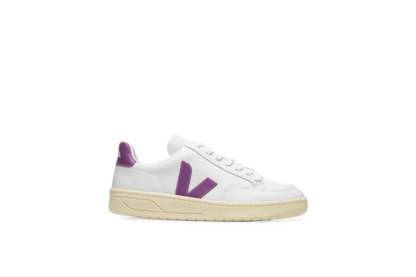 Tênis Feminino Leather V-12 - Branco
