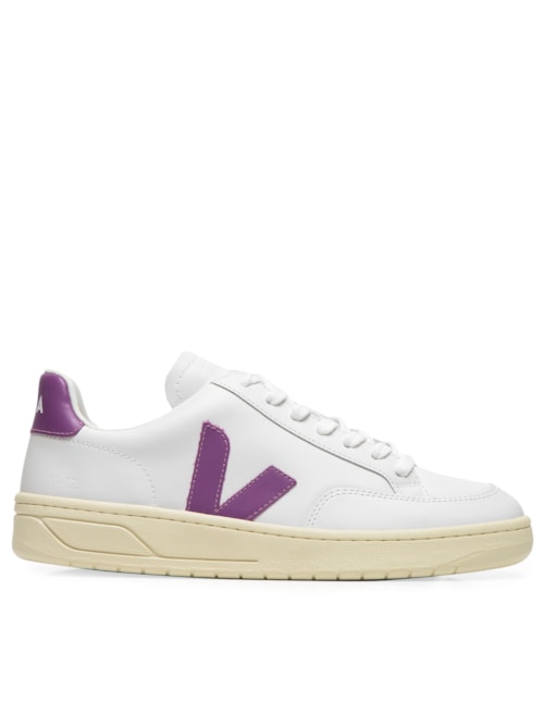 Tênis Feminino Leather V-12 – Branco