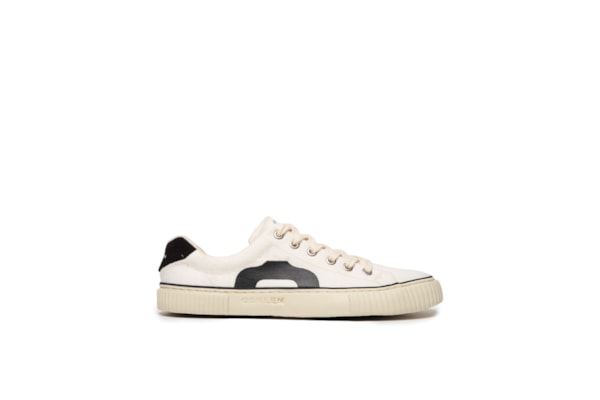 Tênis Feminino Lona +5521 - Off White