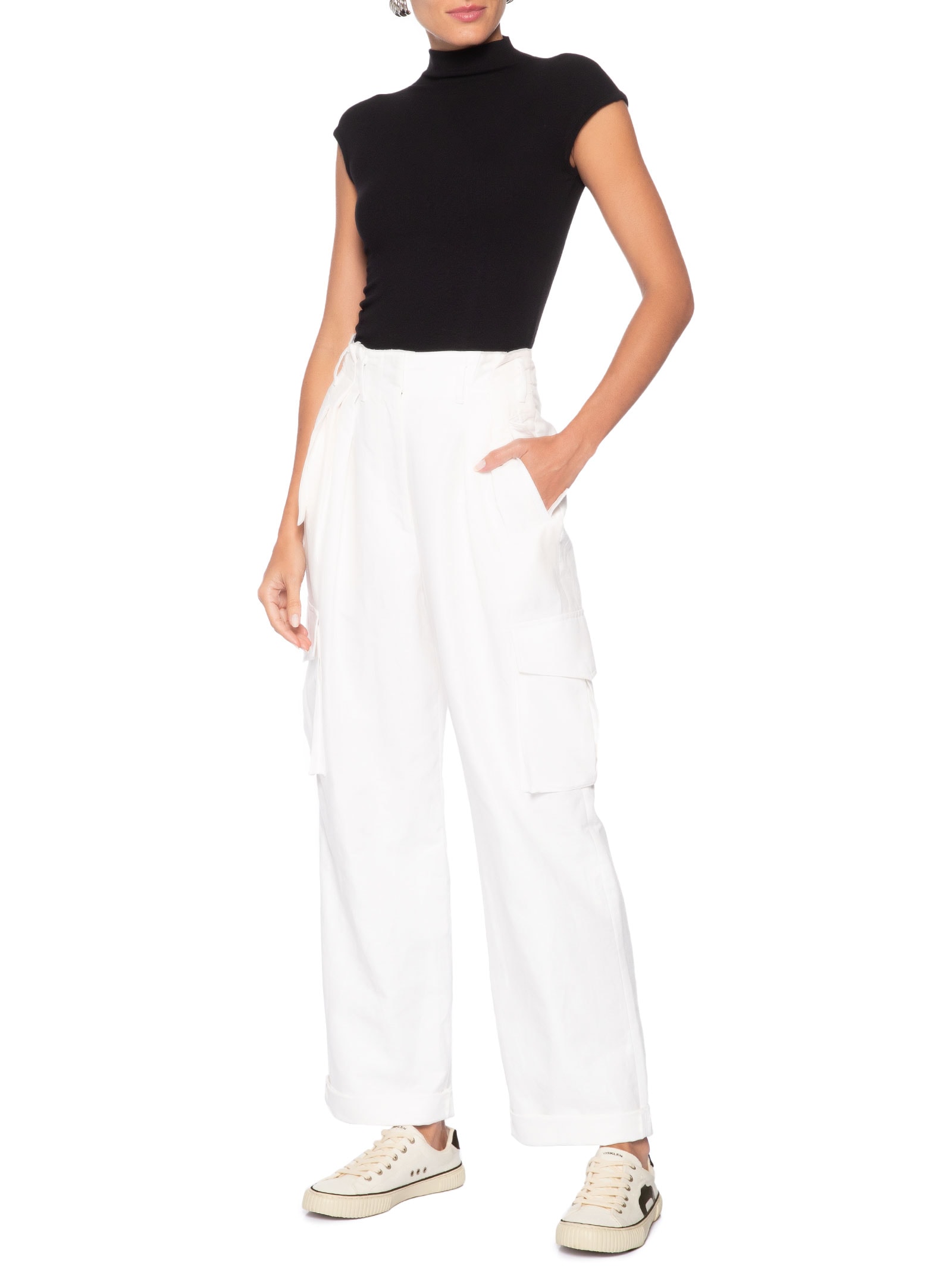 Tênis Feminino Lona +5521 Off White Osklen