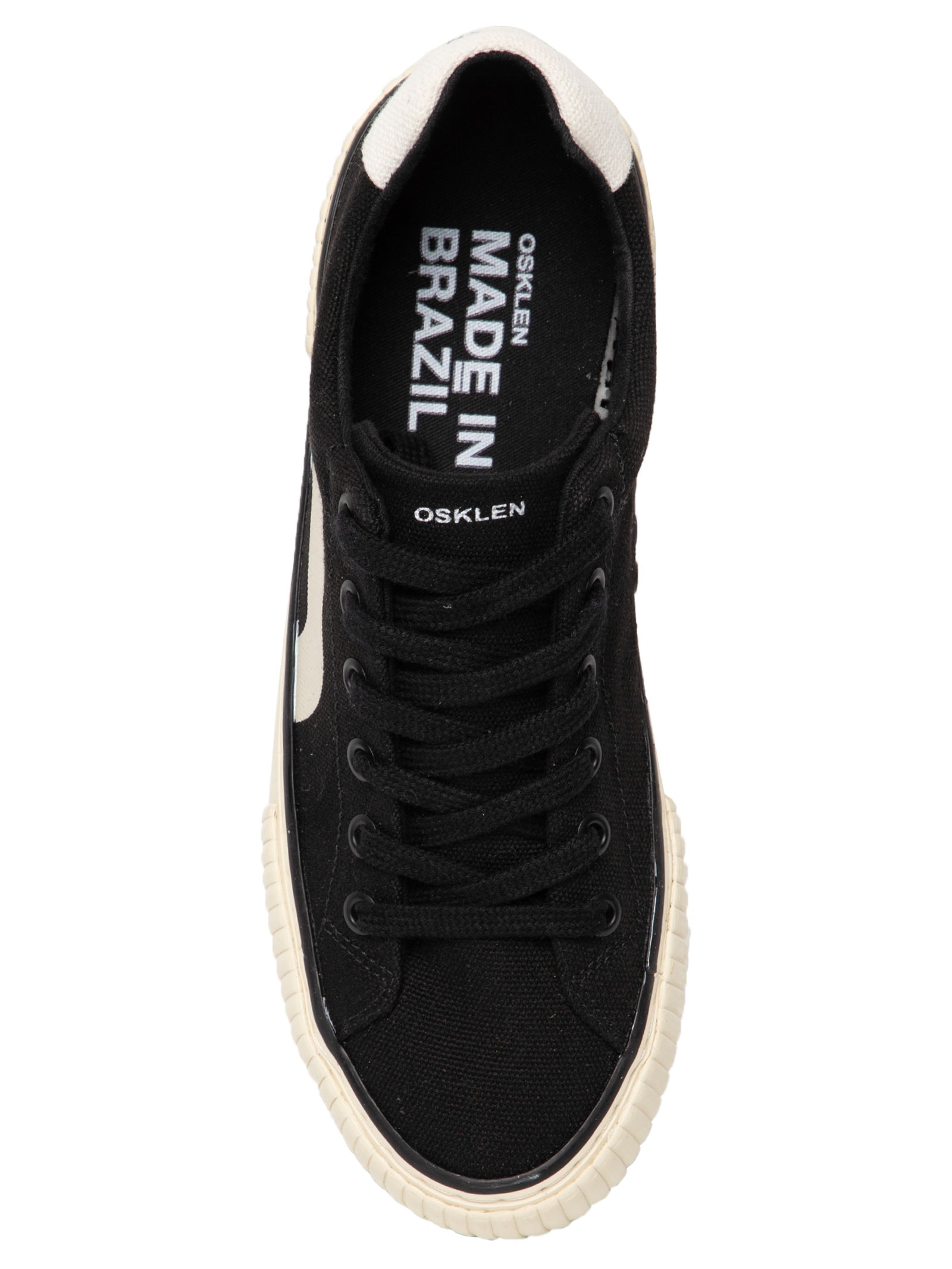 Tênis Feminino Lona +5521 Preto Osklen