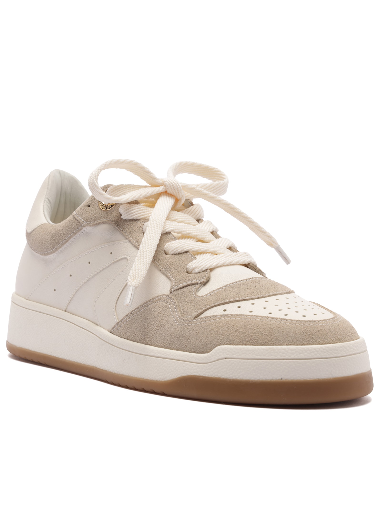 Tênis Feminino Multimaterial Solado Emborrachado Off White Arezzo