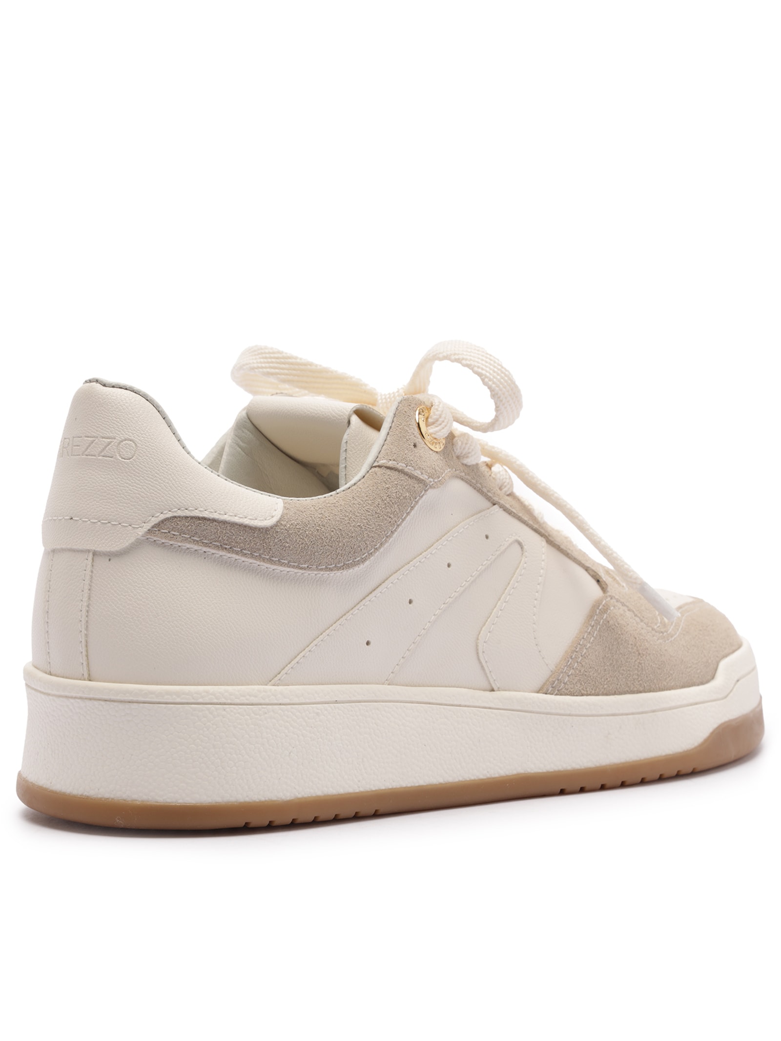 Tênis Feminino Multimaterial Solado Emborrachado Off White Arezzo