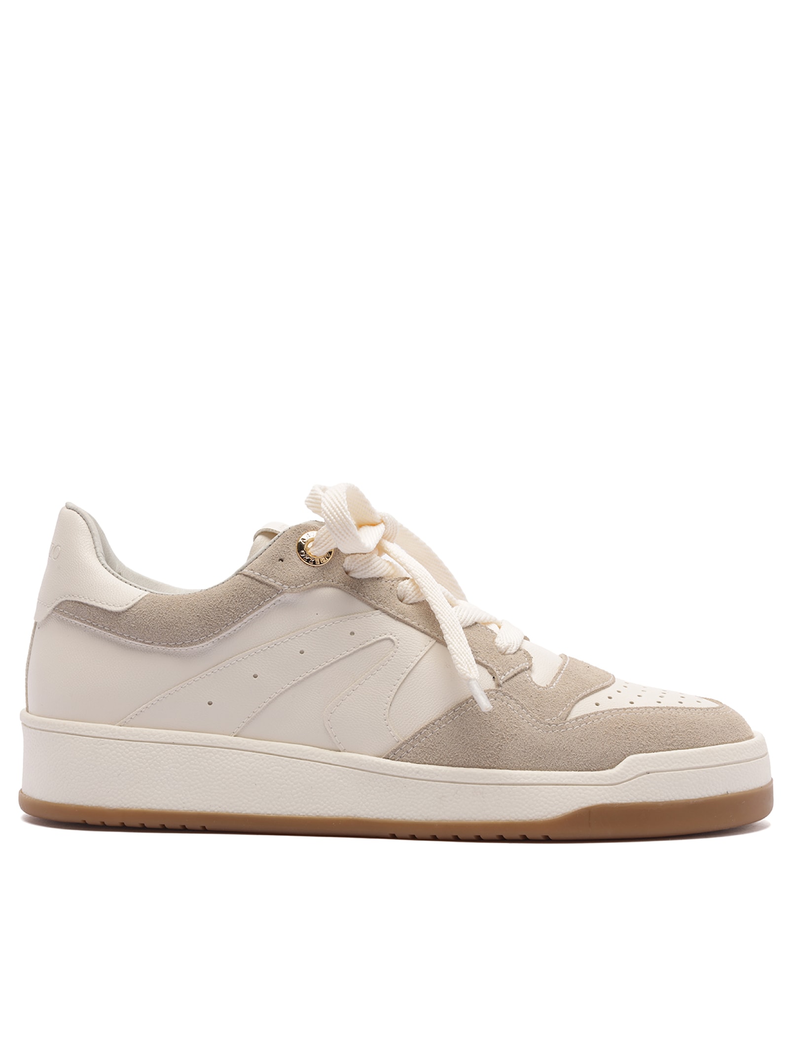 Tênis Feminino Multimaterial Solado Emborrachado Off White Arezzo