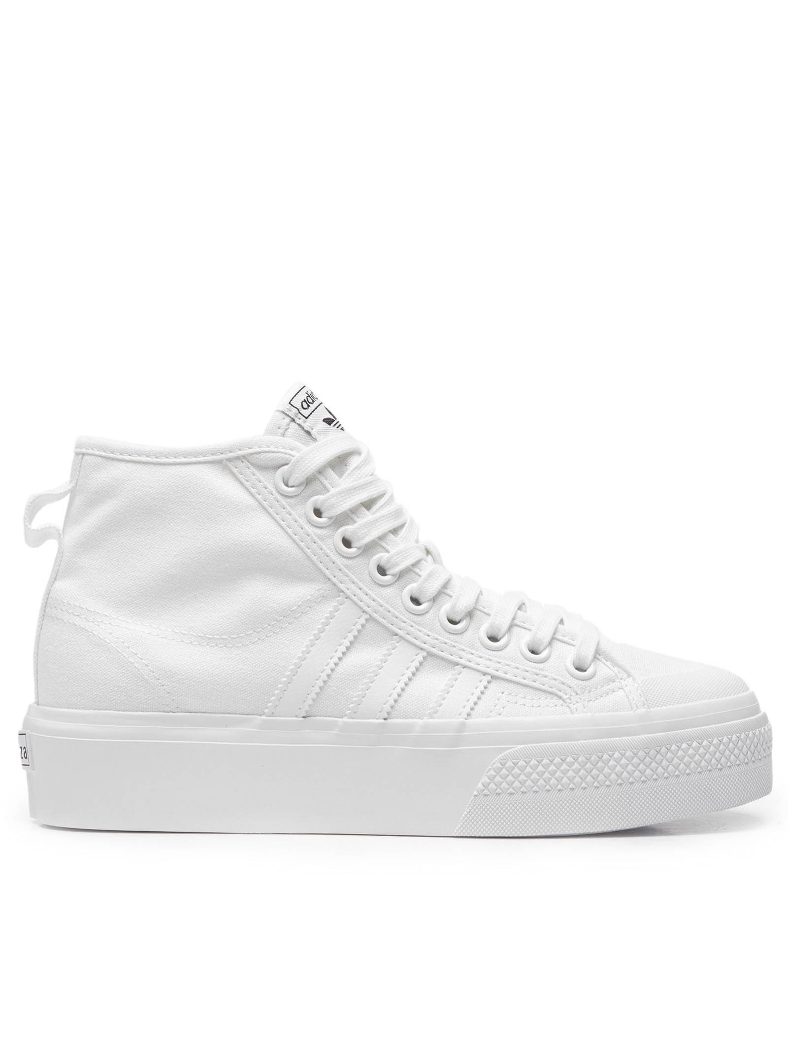 Adidas Originals - Tênis Feminino Nizza Platform Mid - Branco