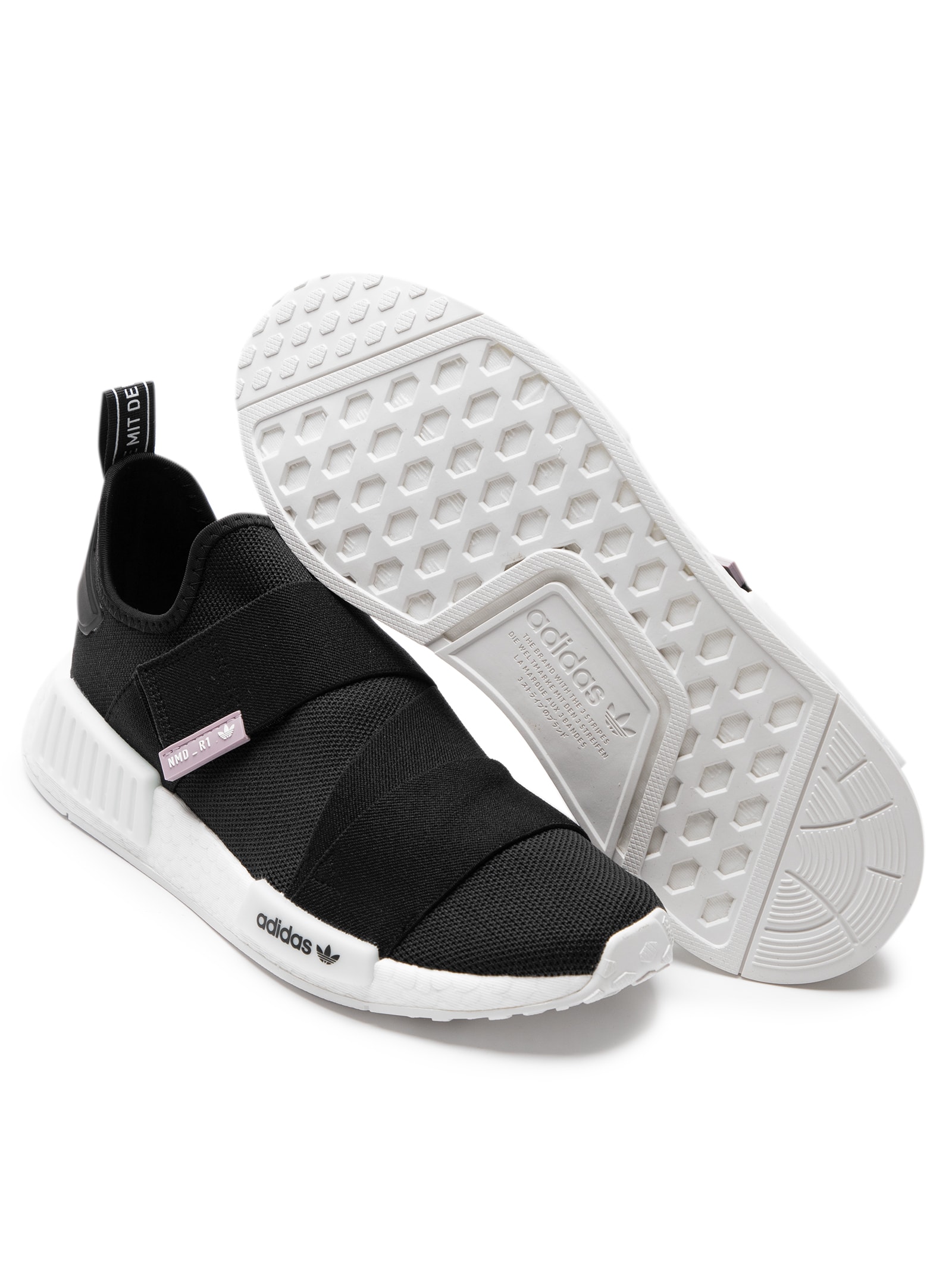 Feminino Confortável Tênis Adidas Nmd Preto E Branco Adidas NMD
