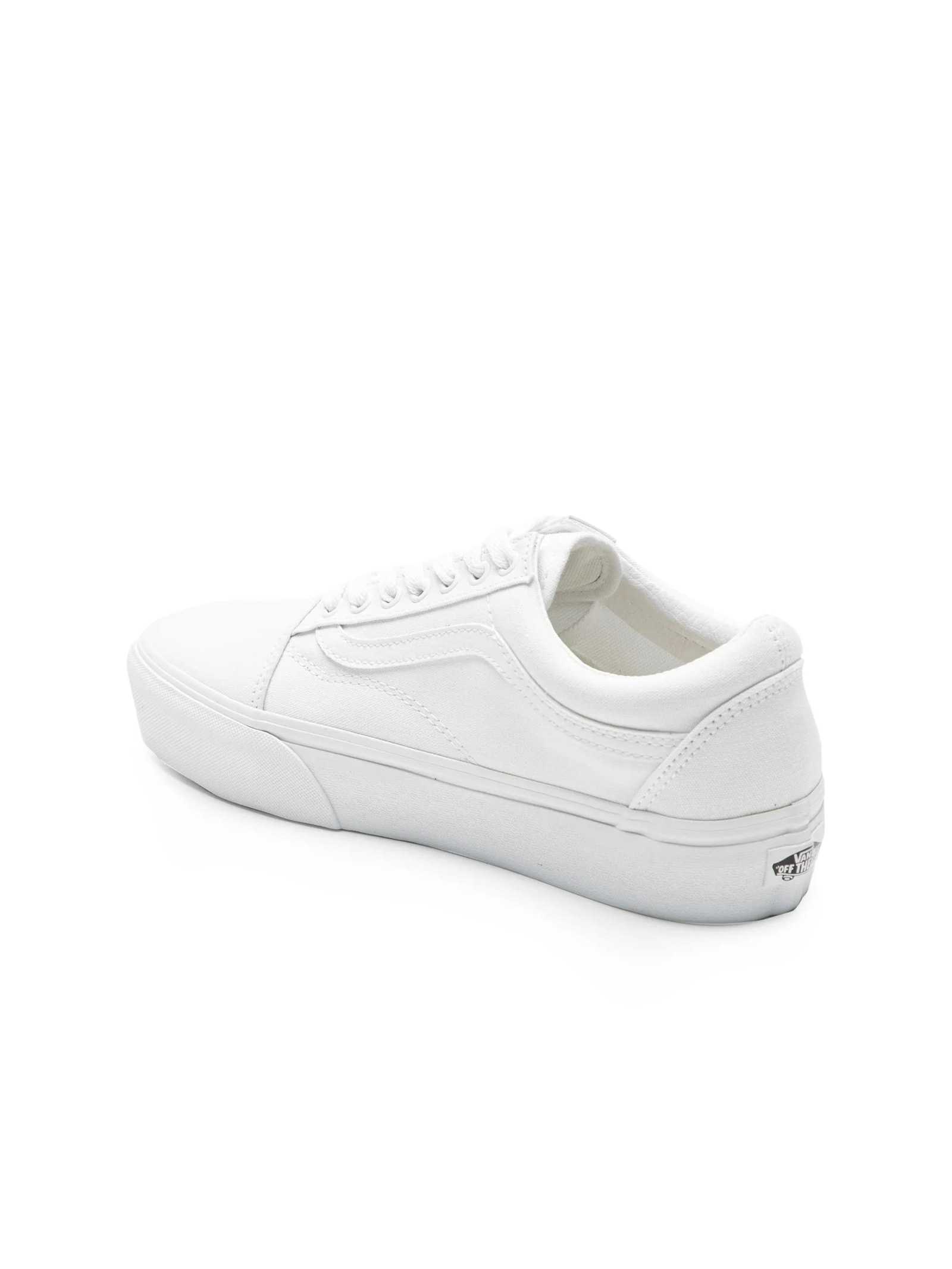Tênis Feminino Old Skool Platform Branco Vans