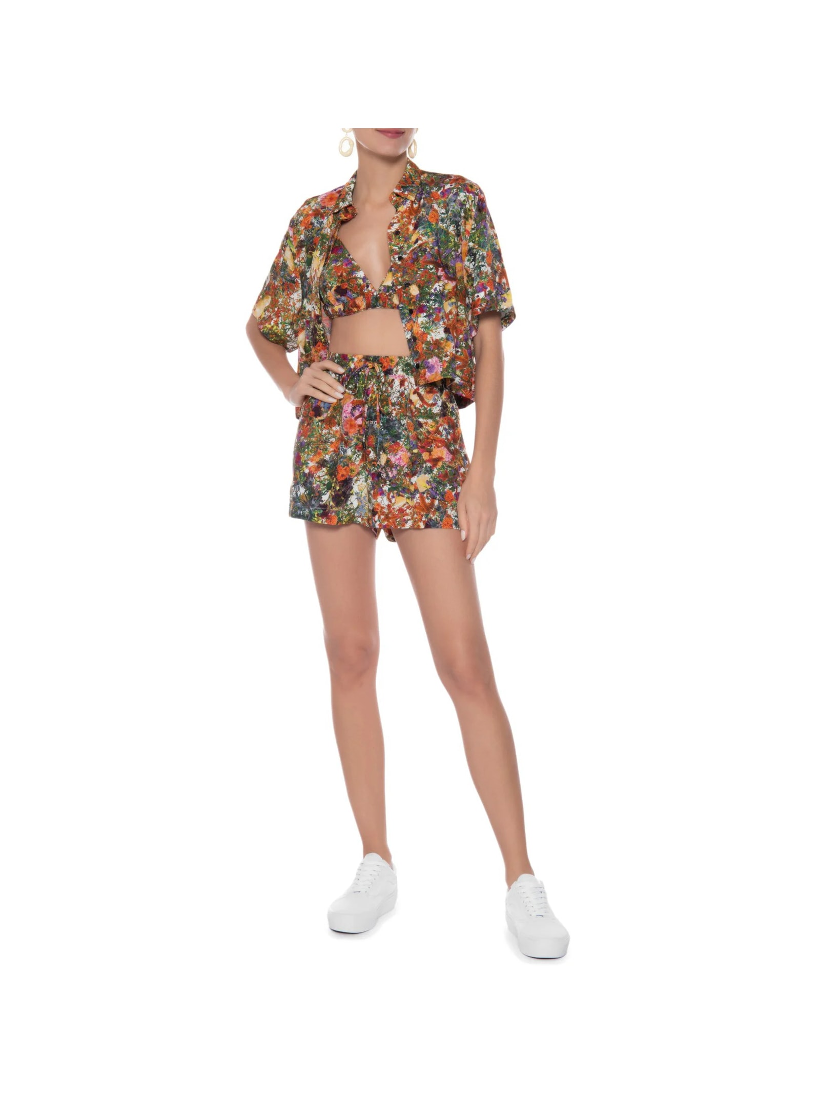 Tênis Feminino Old Skool Platform Branco Vans