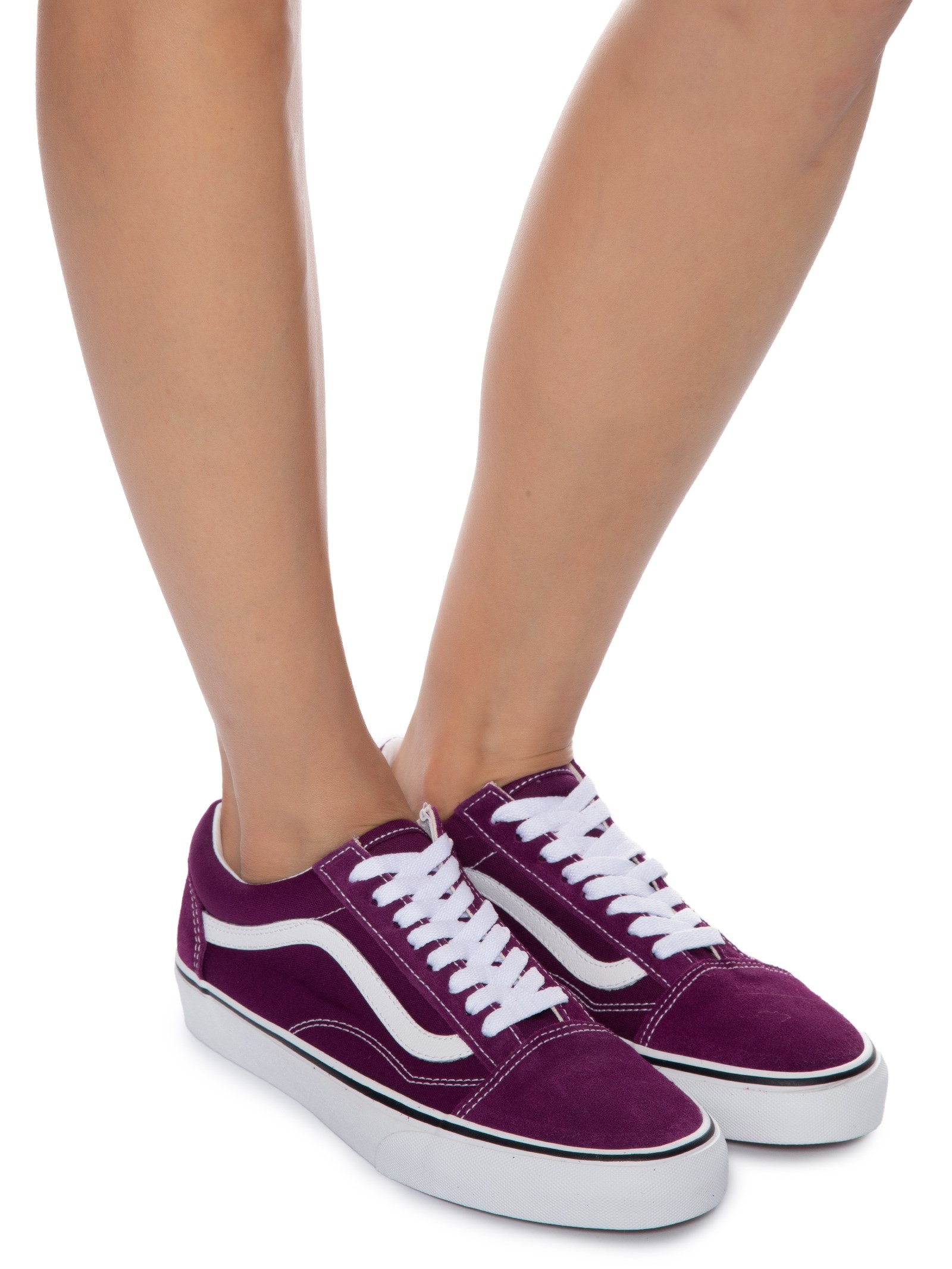 Arasar Roxo Tênis Feminino Old Skool - Roxo - Vans