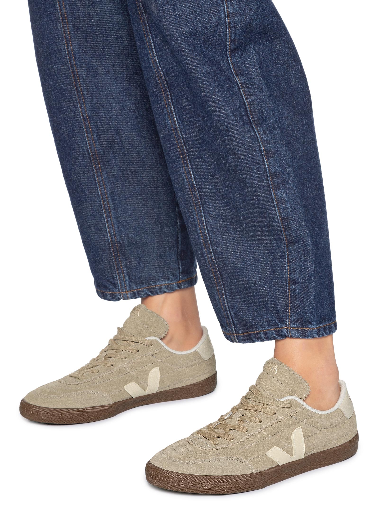 Tênis Feminino Paneka Suede Bege Veja