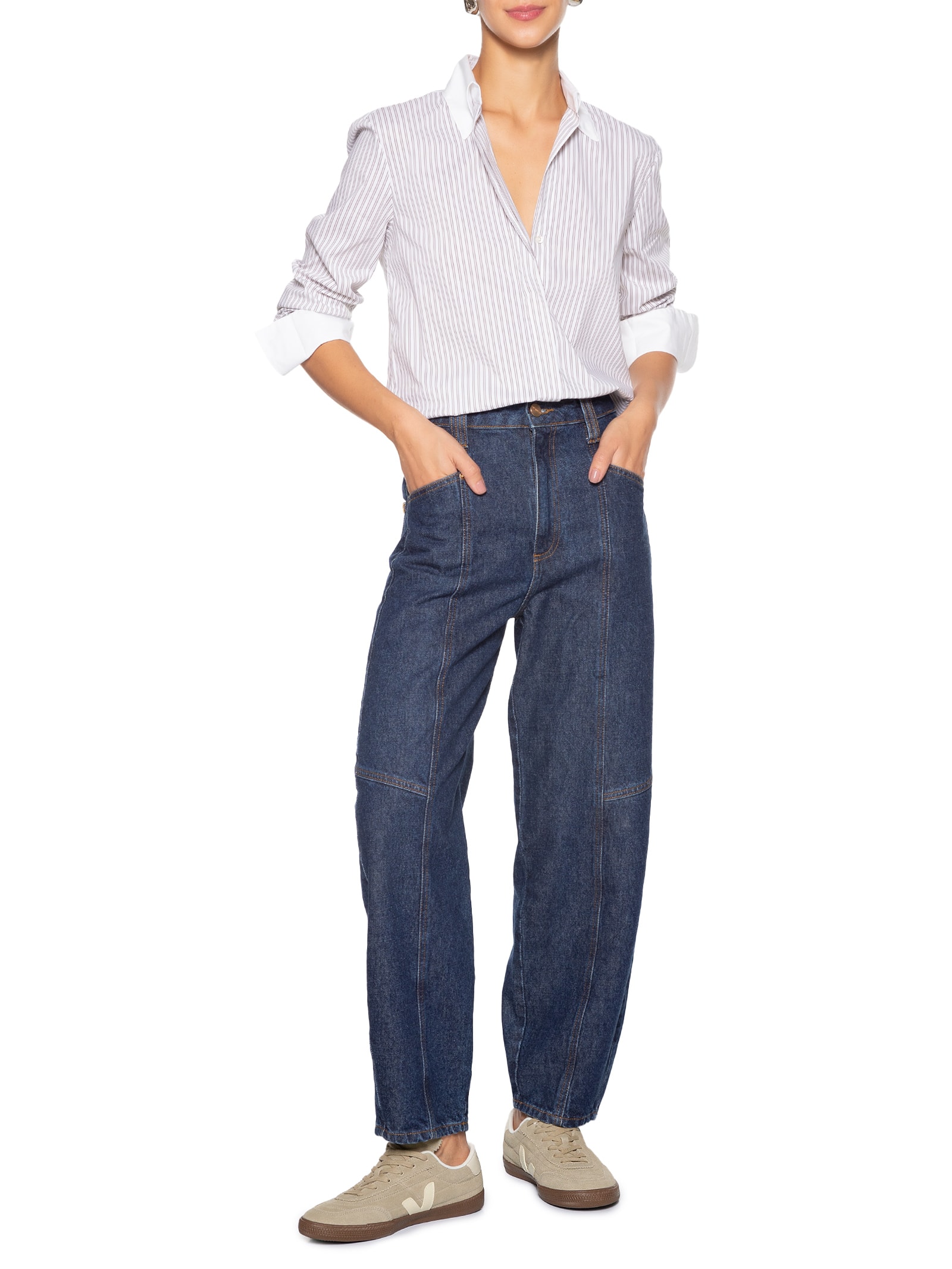 Tênis Feminino Paneka Suede Bege Veja