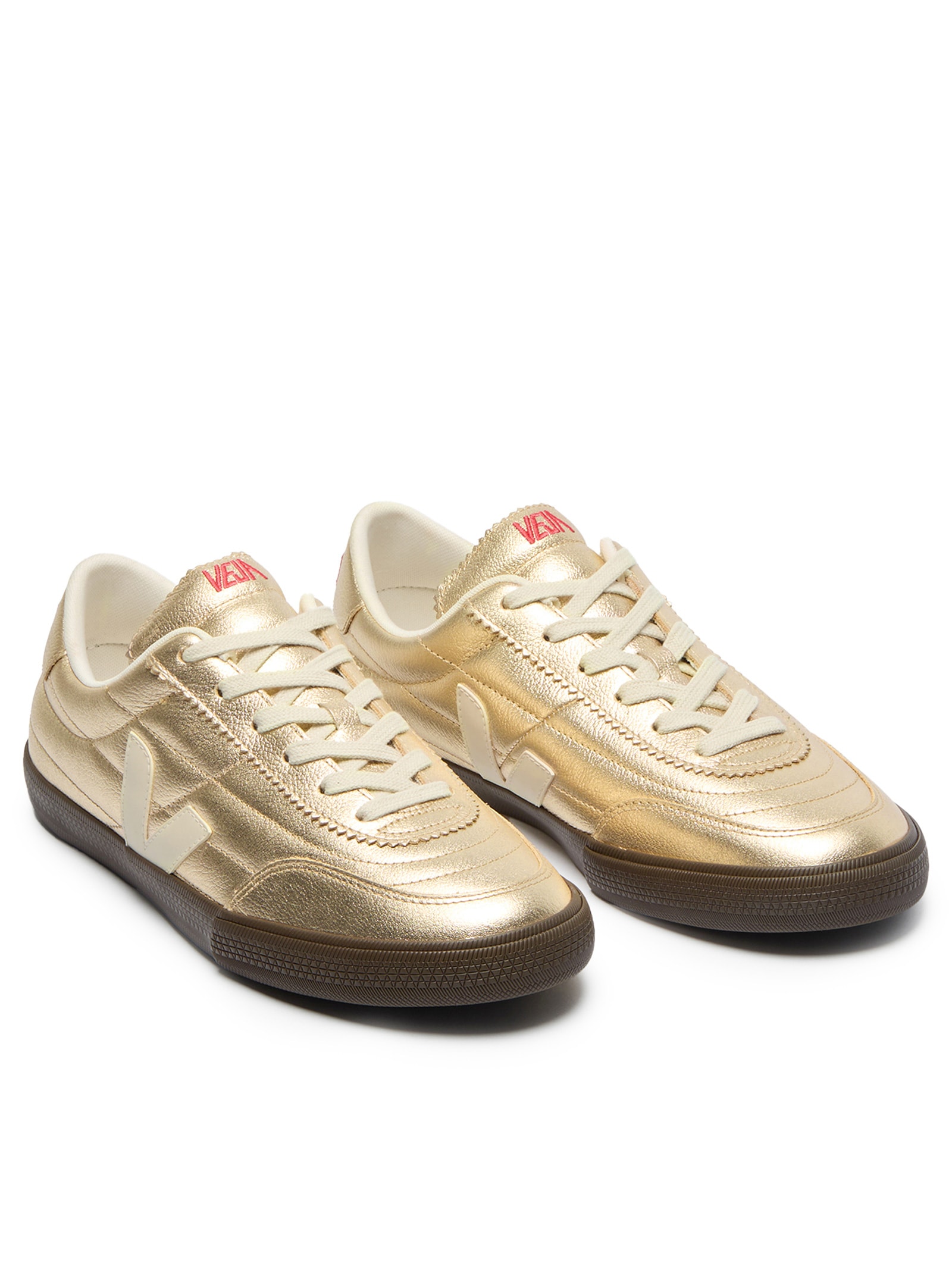 Tênis Feminino Panenka Dourado Veja