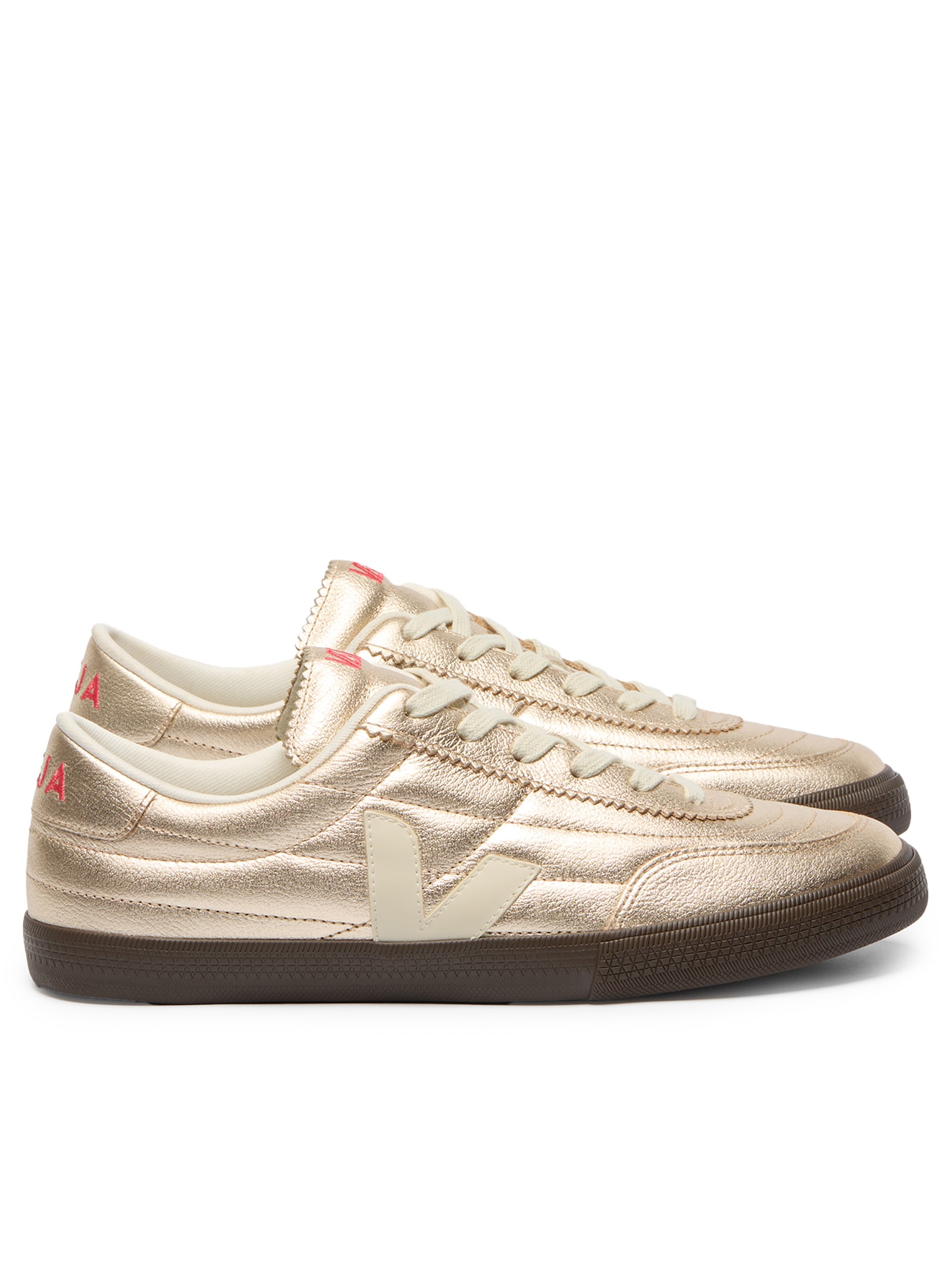 Tênis Feminino Panenka – Dourado Veja