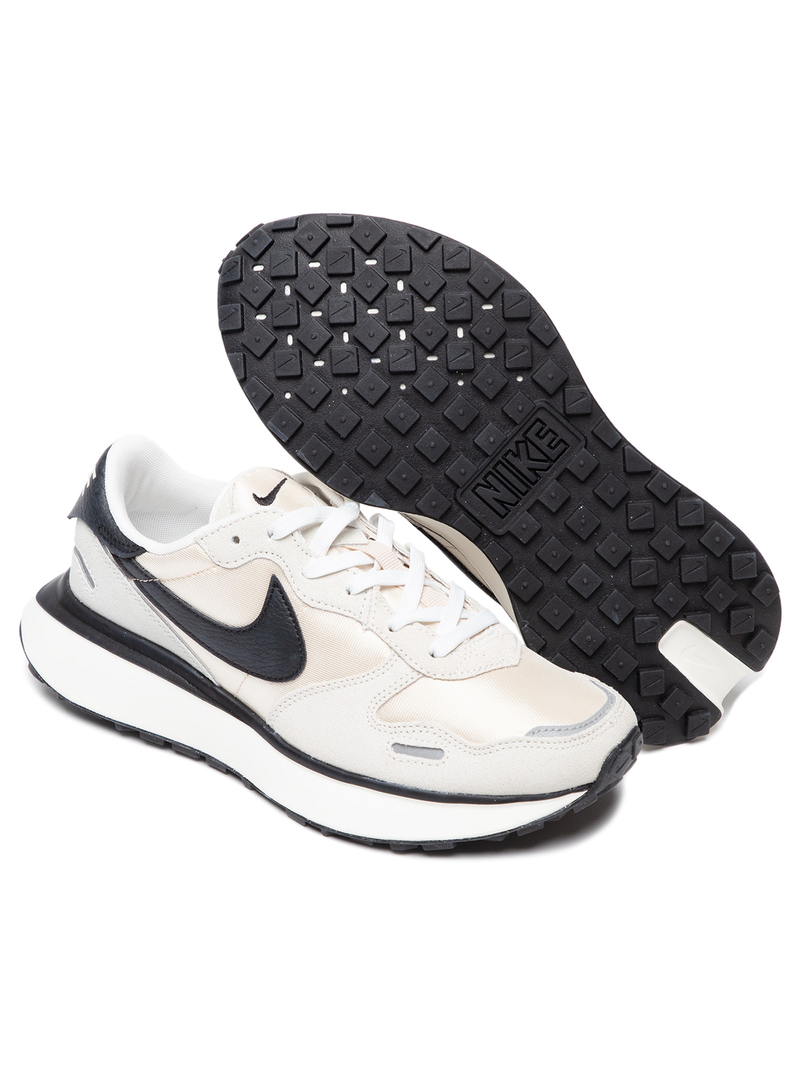 Tênis Feminino Phoenix Waffle Bege e Preto Nike