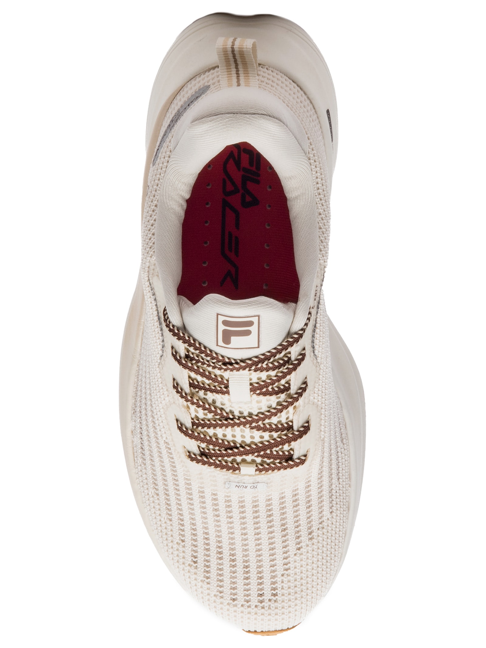 Tênis Feminino Racer Speedzone Latte Bege Fila