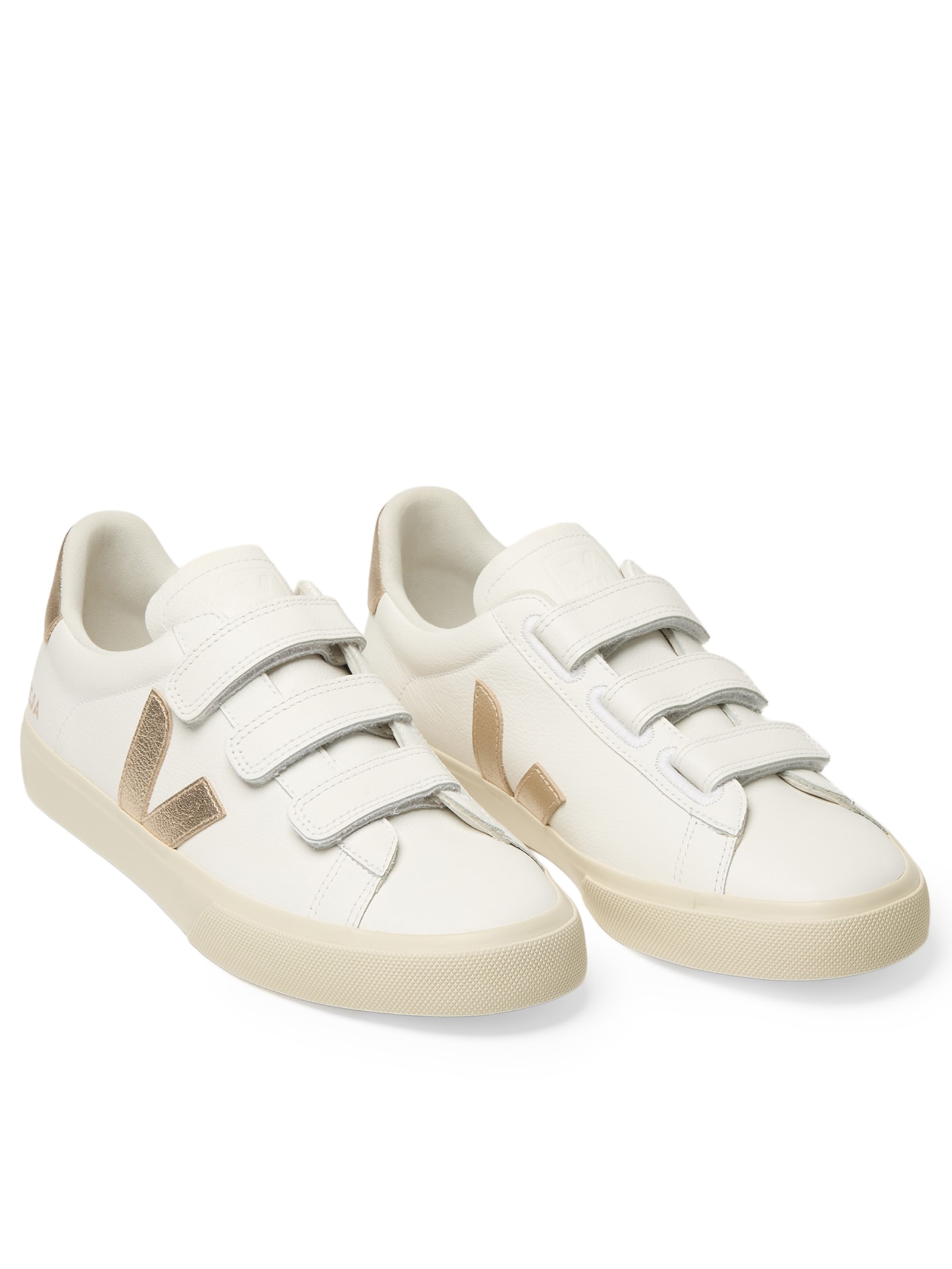 Tênis Feminino Recife Chromefree Leath Extra White Platine Branco Veja