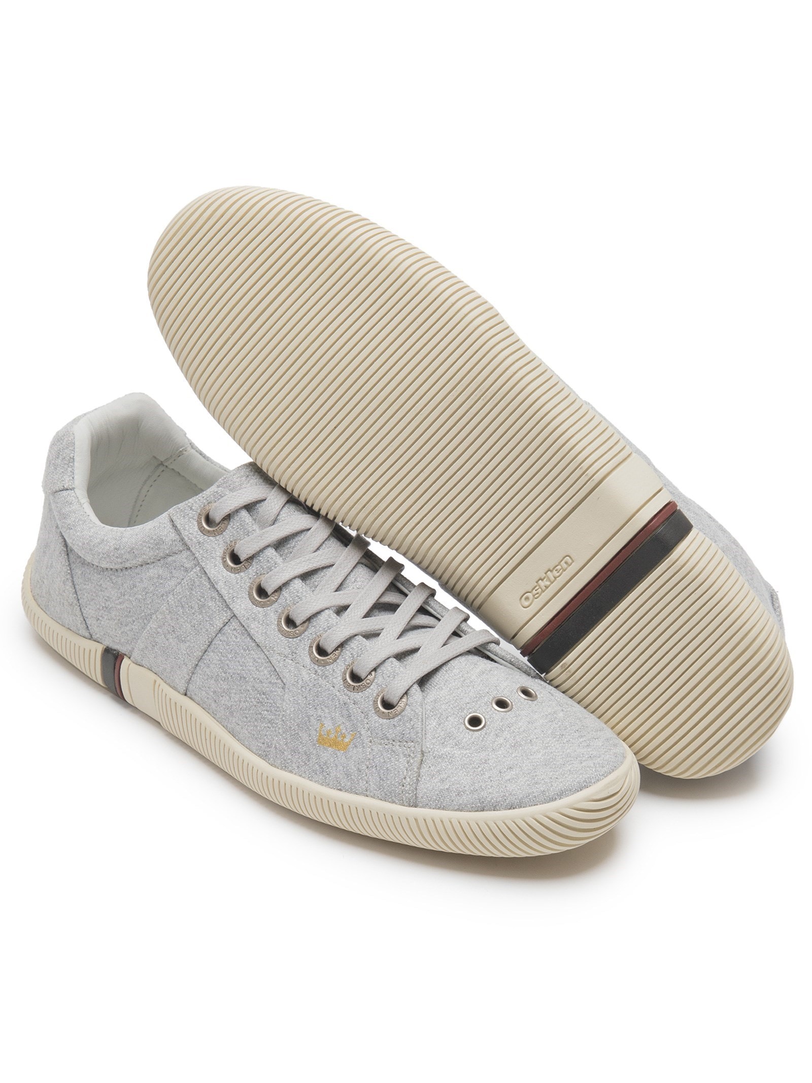 Osklen Tênis Feminino Riva Enluvado Moletom Cinza