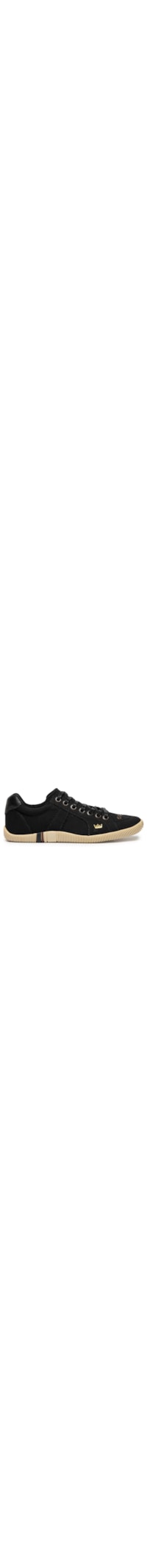 Tênis Feminino Riva Lona Lisa Básico - Preto