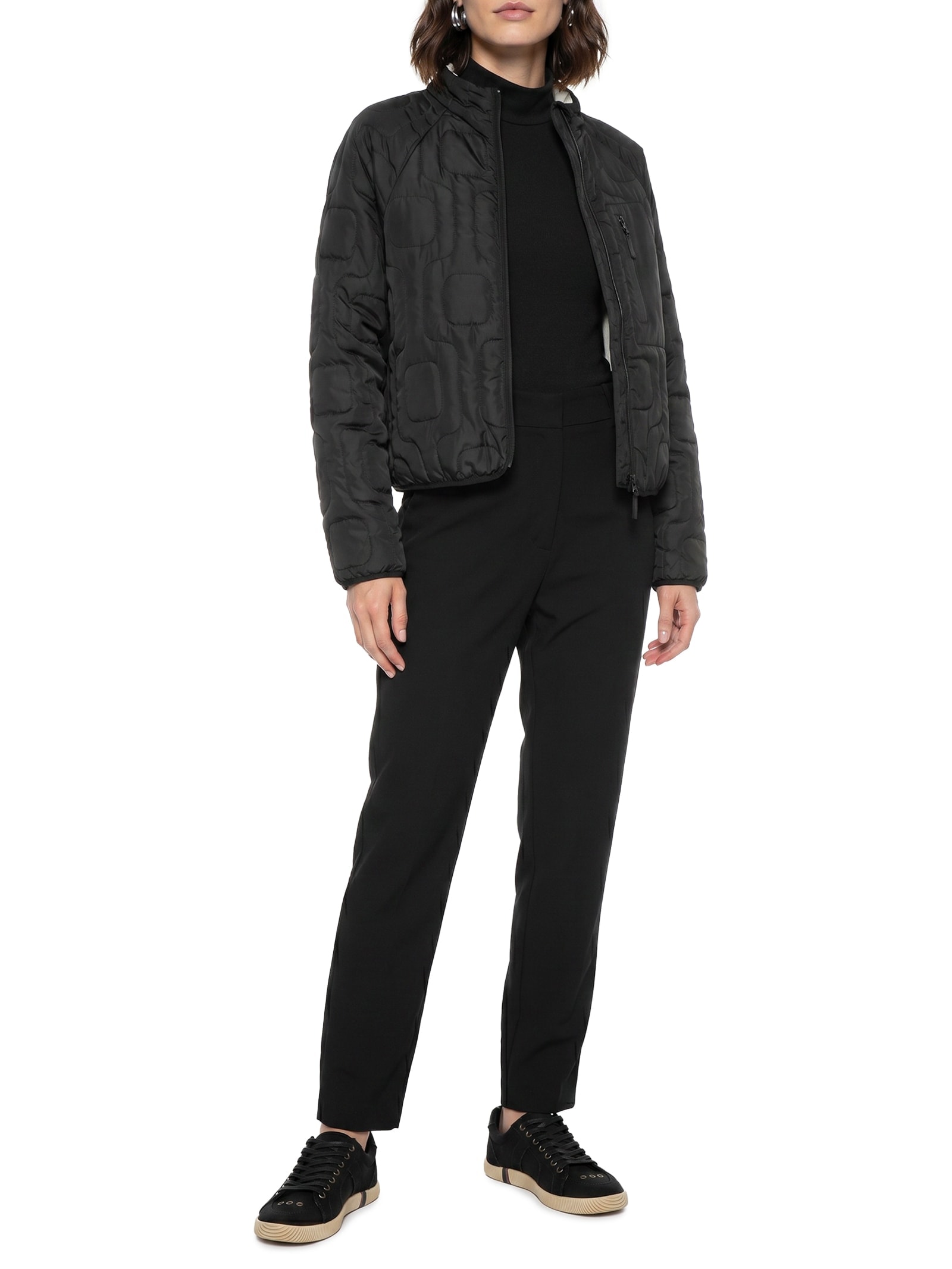Tênis Feminino Riva Lona Lisa Básico Preto Osklen