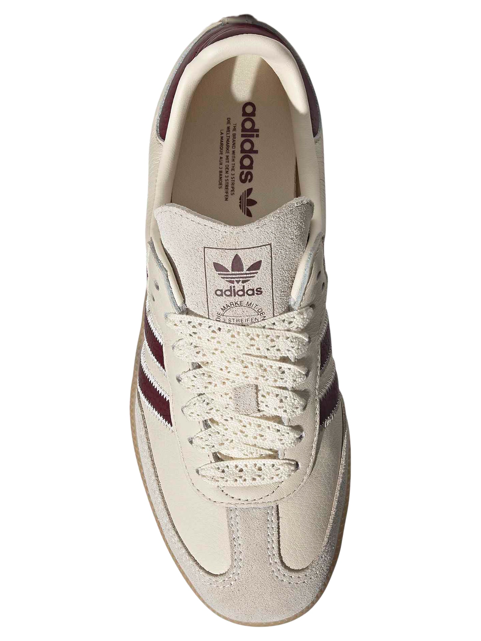 Tênis Feminino  Samba OG W – Off White Adidas Originals