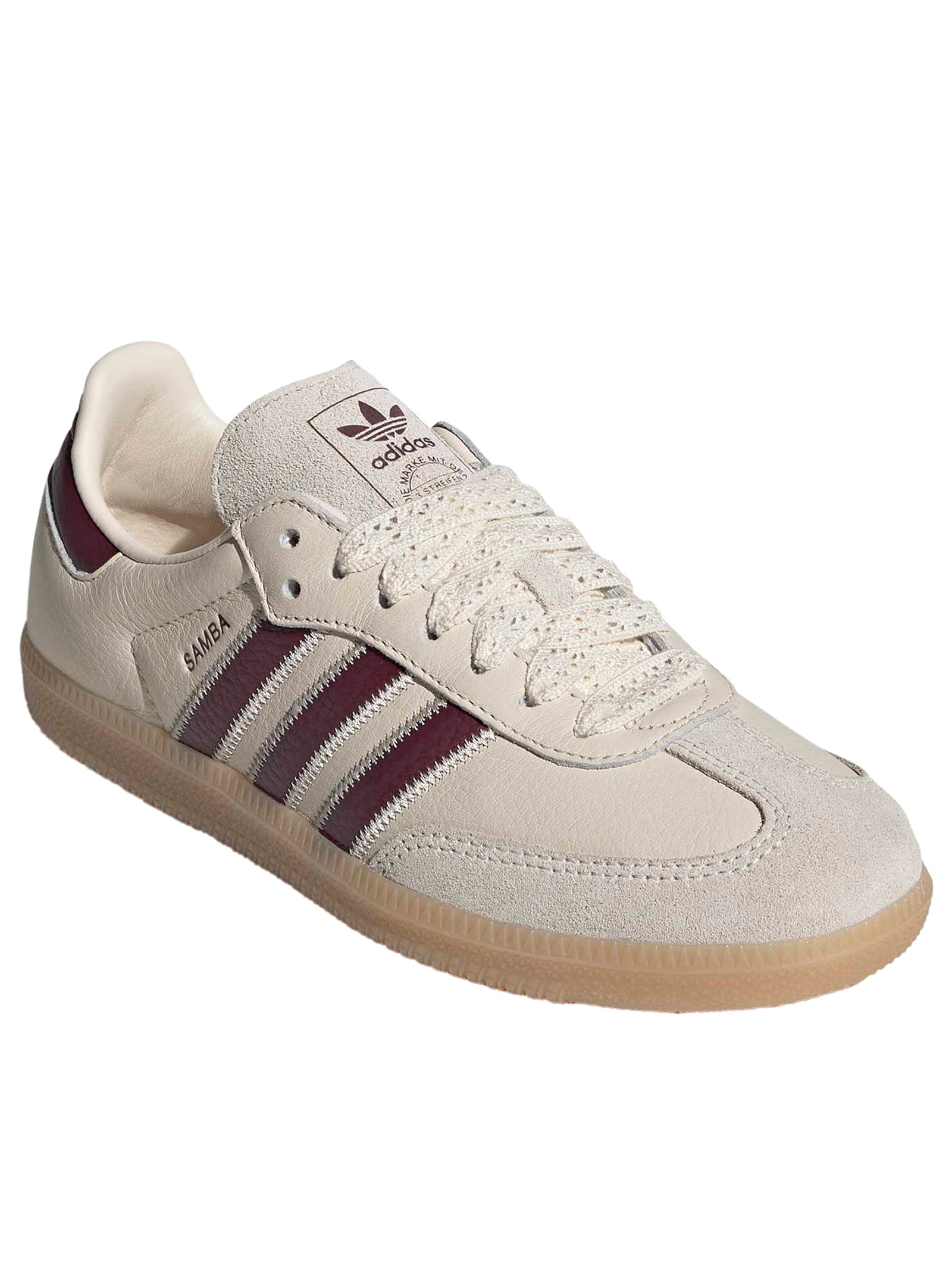 Tênis Feminino  Samba OG W – Off White Adidas Originals