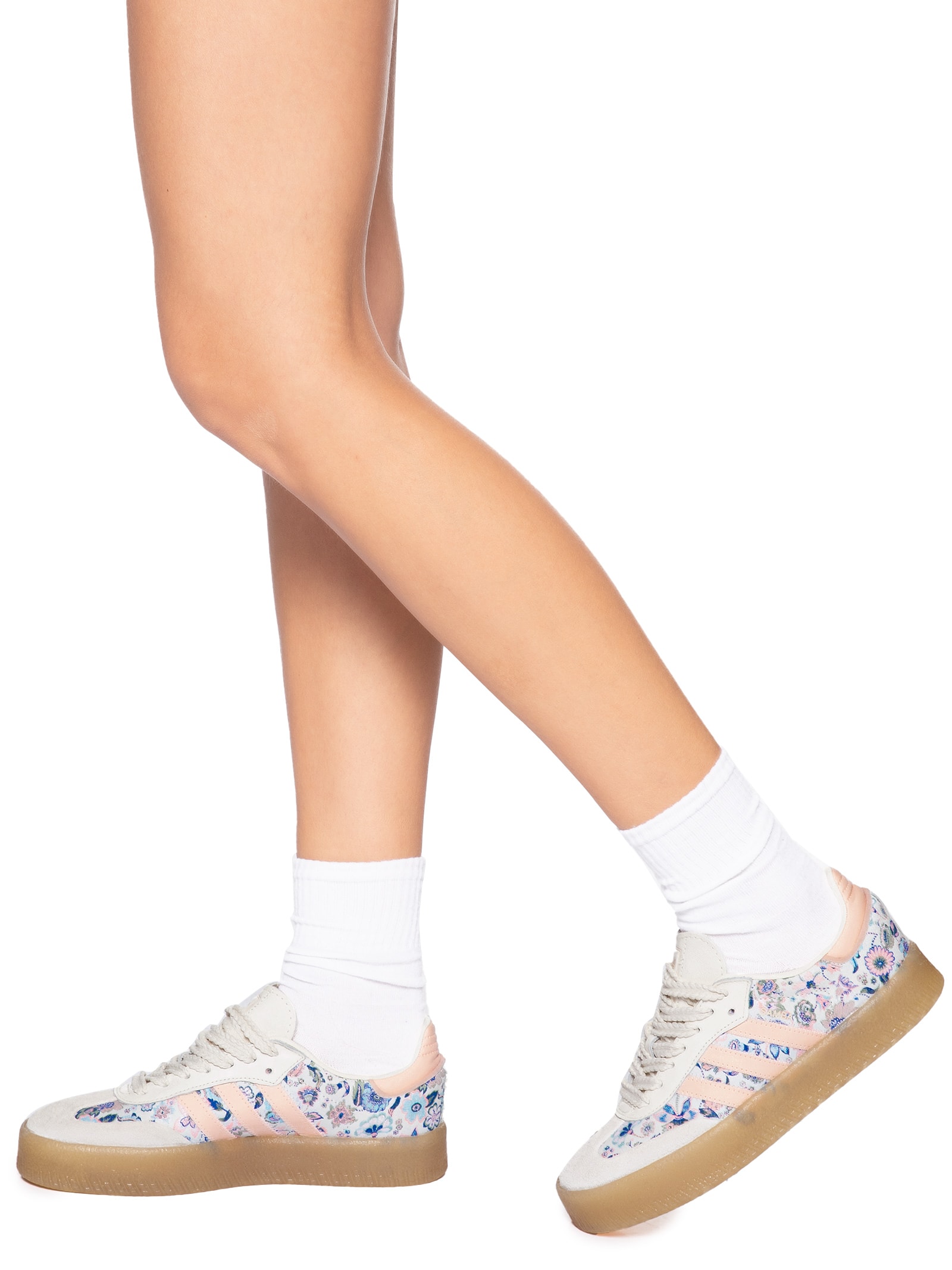 Tênis Feminino Sambae X Liberty London Branco Adidas Originals