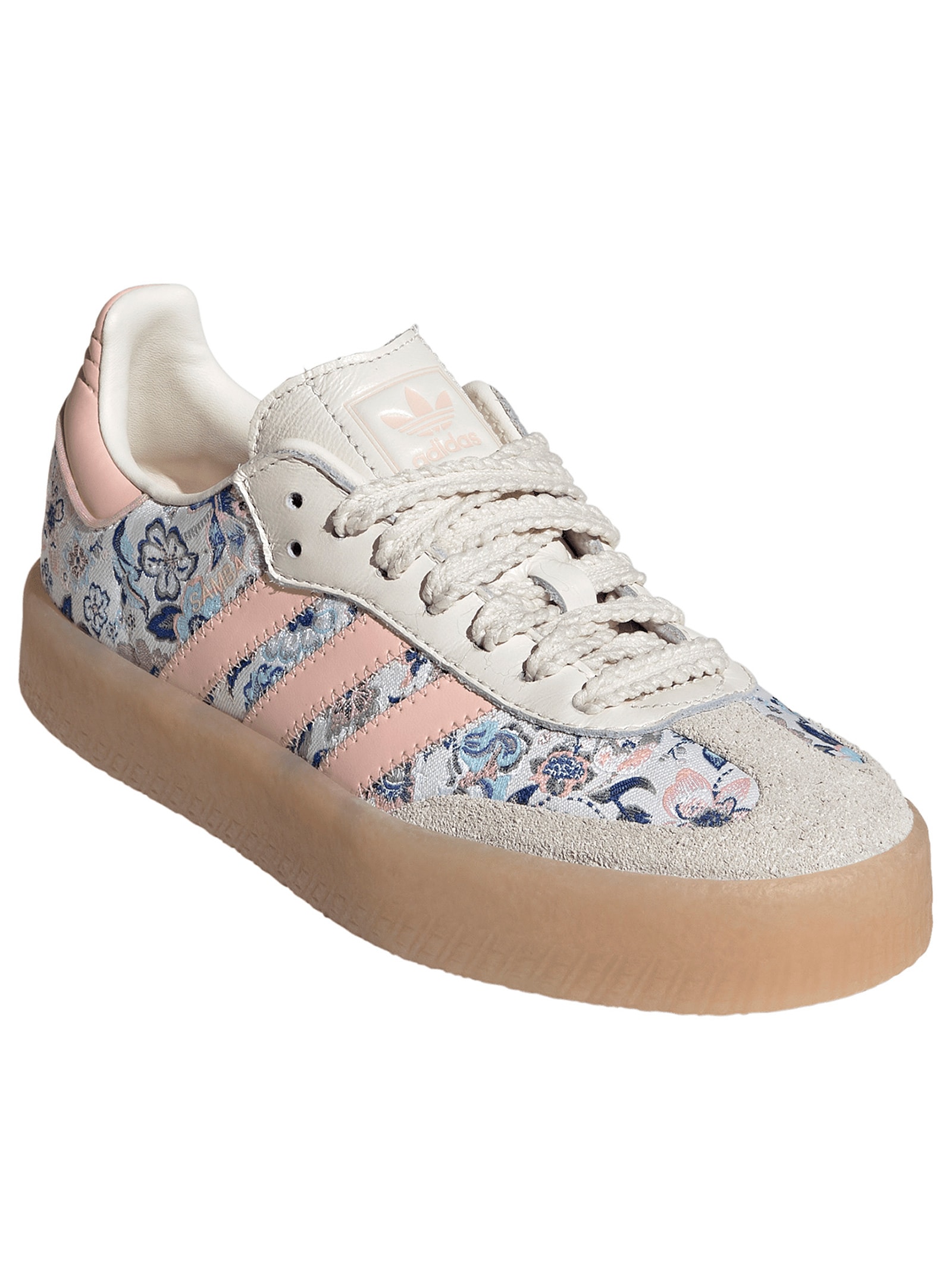 Tênis Feminino Sambae X Liberty London Branco Adidas Originals
